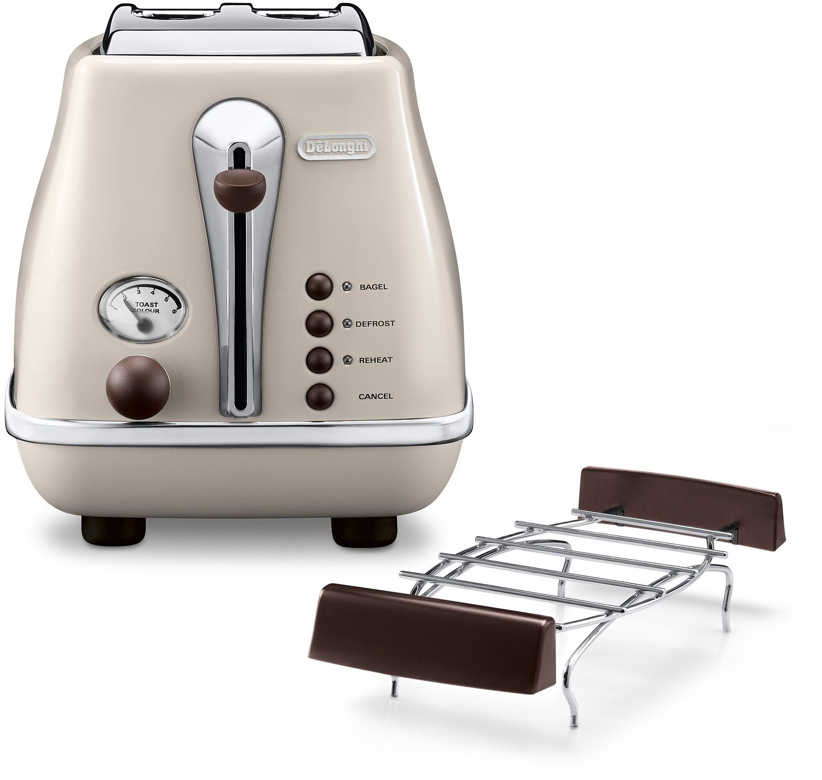 De'Longhi Toaster »Incona Vintage »CTOV 2103.BG«...