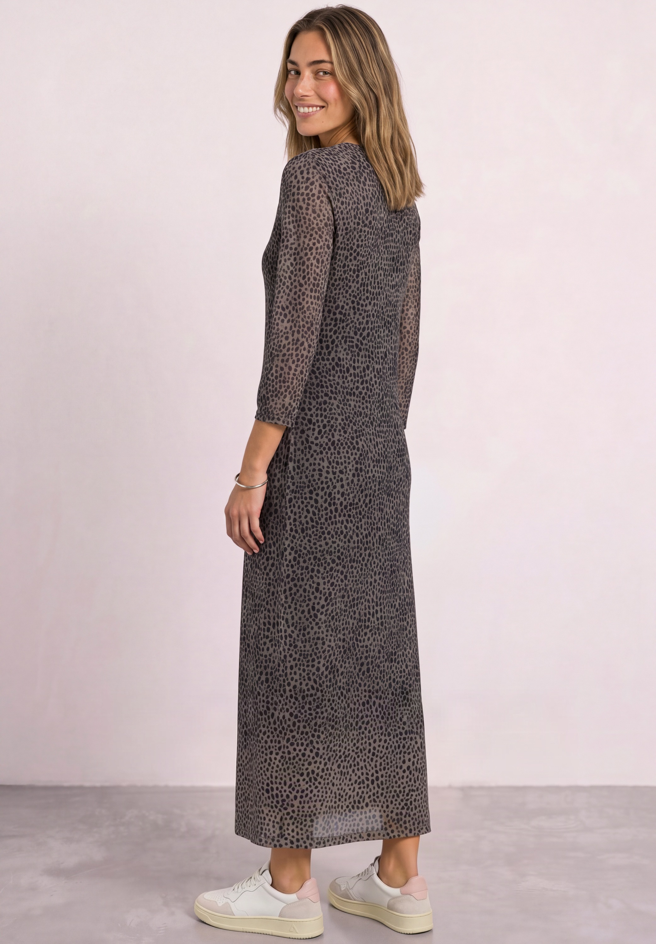 STREET ONE Midikleid Ohne Taschen aus Mesh