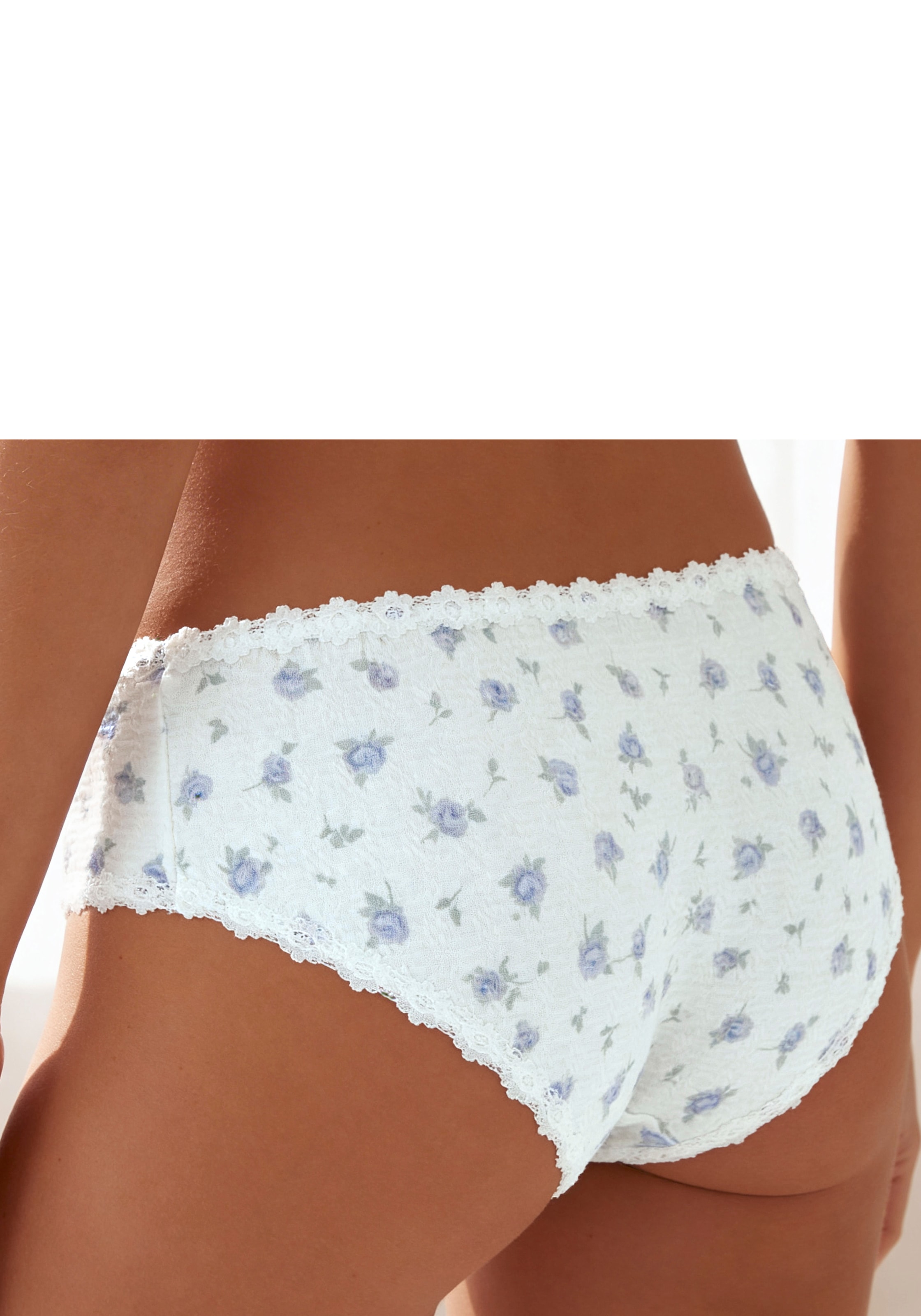 Vivance Panty »Rosali« aus softem Material mit hübschem Blumenmuster