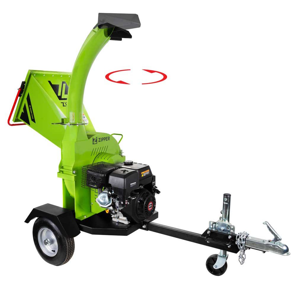 ZIPPER Häcksler »ZI-HAEK15000« Hackscheibe mit 2 Wendemessern (170 x 50 x 7 mm)