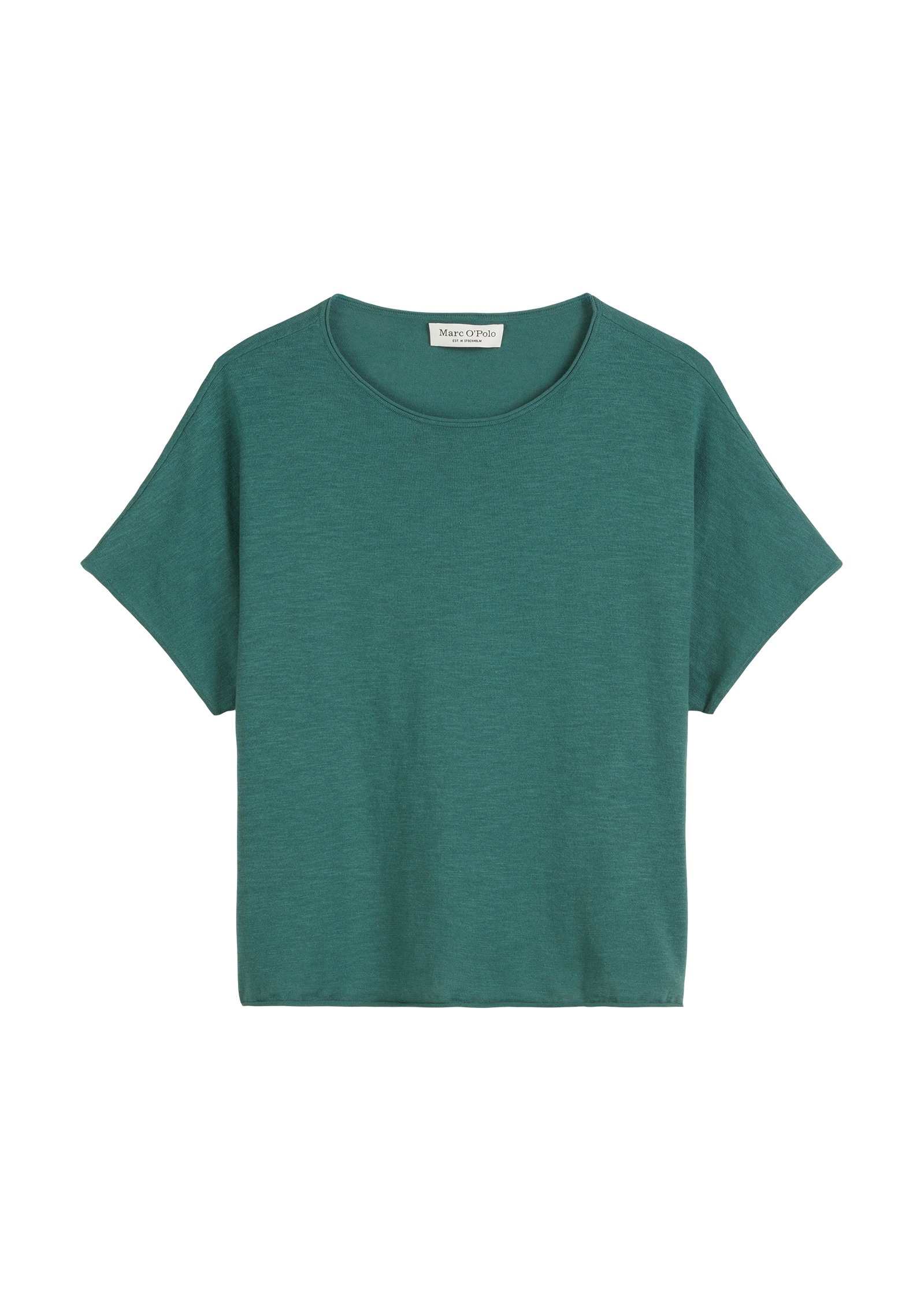 Marc O'Polo Strickpullover »aus Baumwolle-Leinen-Slub«