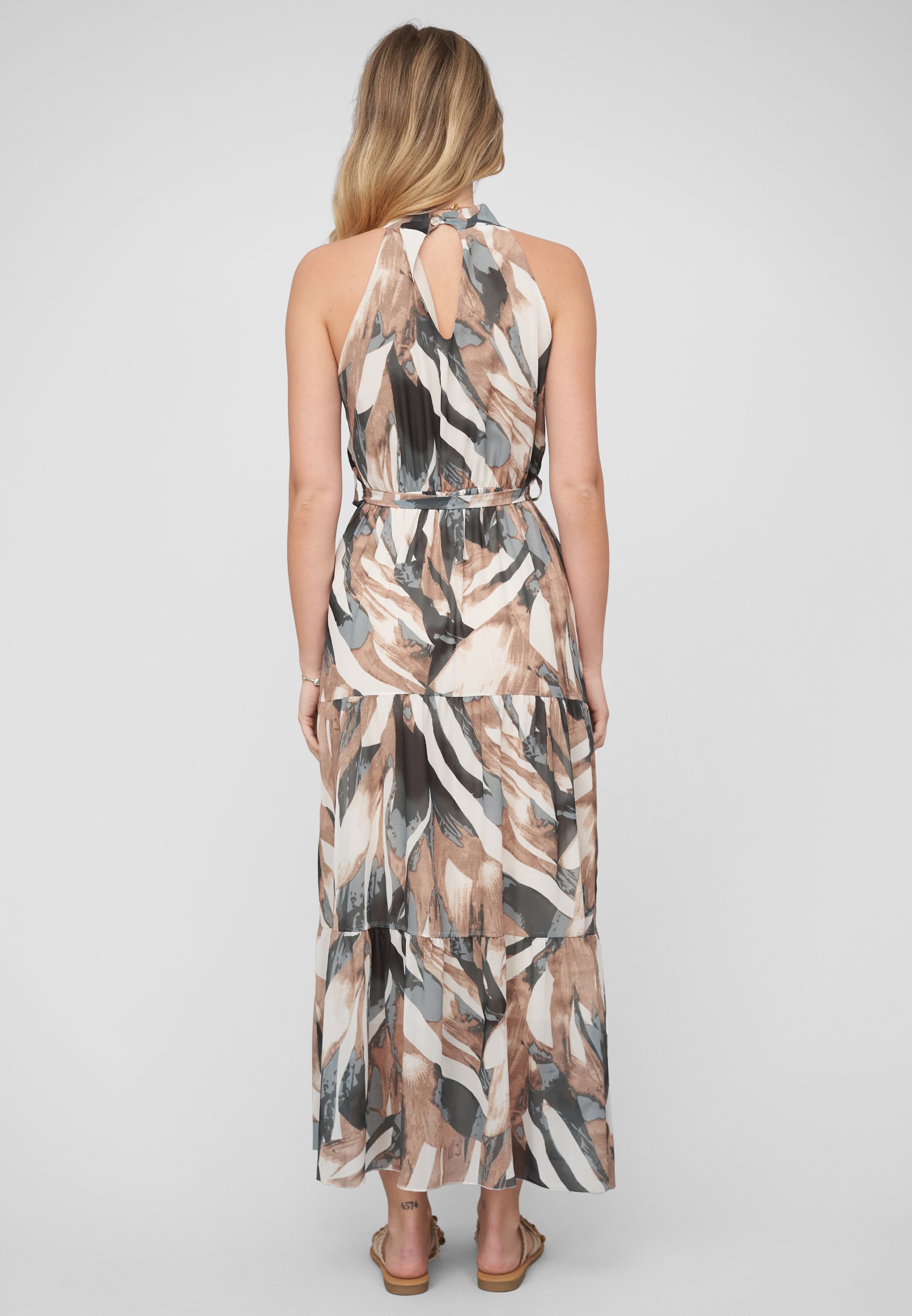 CLOUD 5IVE A-Linien-Kleid »CLOUD 5IVE Maxi Choker Dress« 1 tlg.