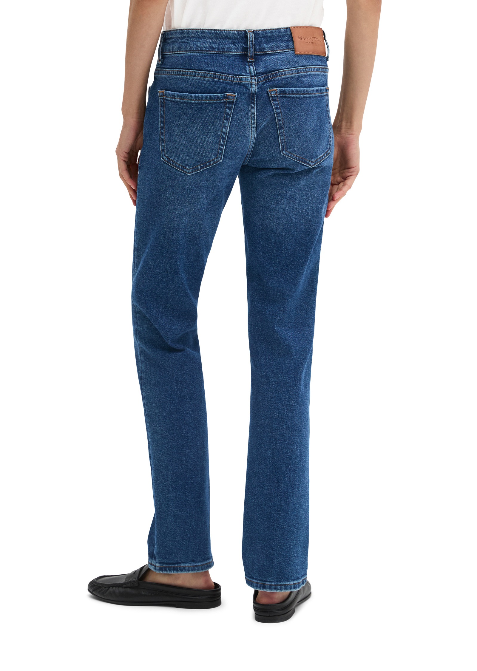 Thumbnail - Marc OPolo Straight-Jeans "aus Bio-Baumwolle-Mix"