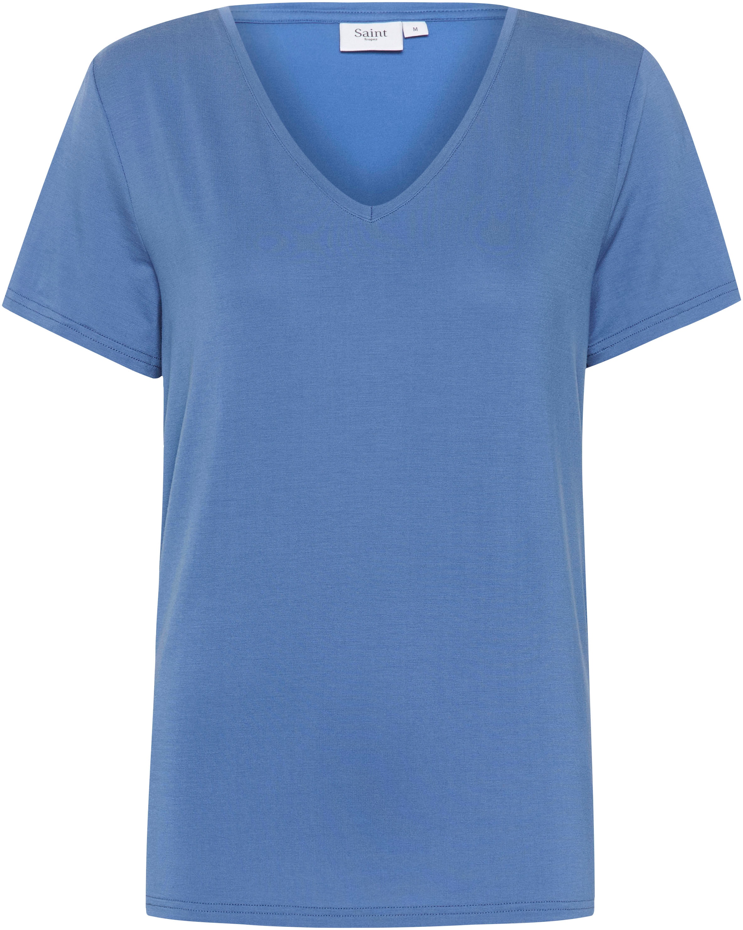 Saint Tropez Kurzarmshirt »AdeliaSZ V-N T-Shirt«