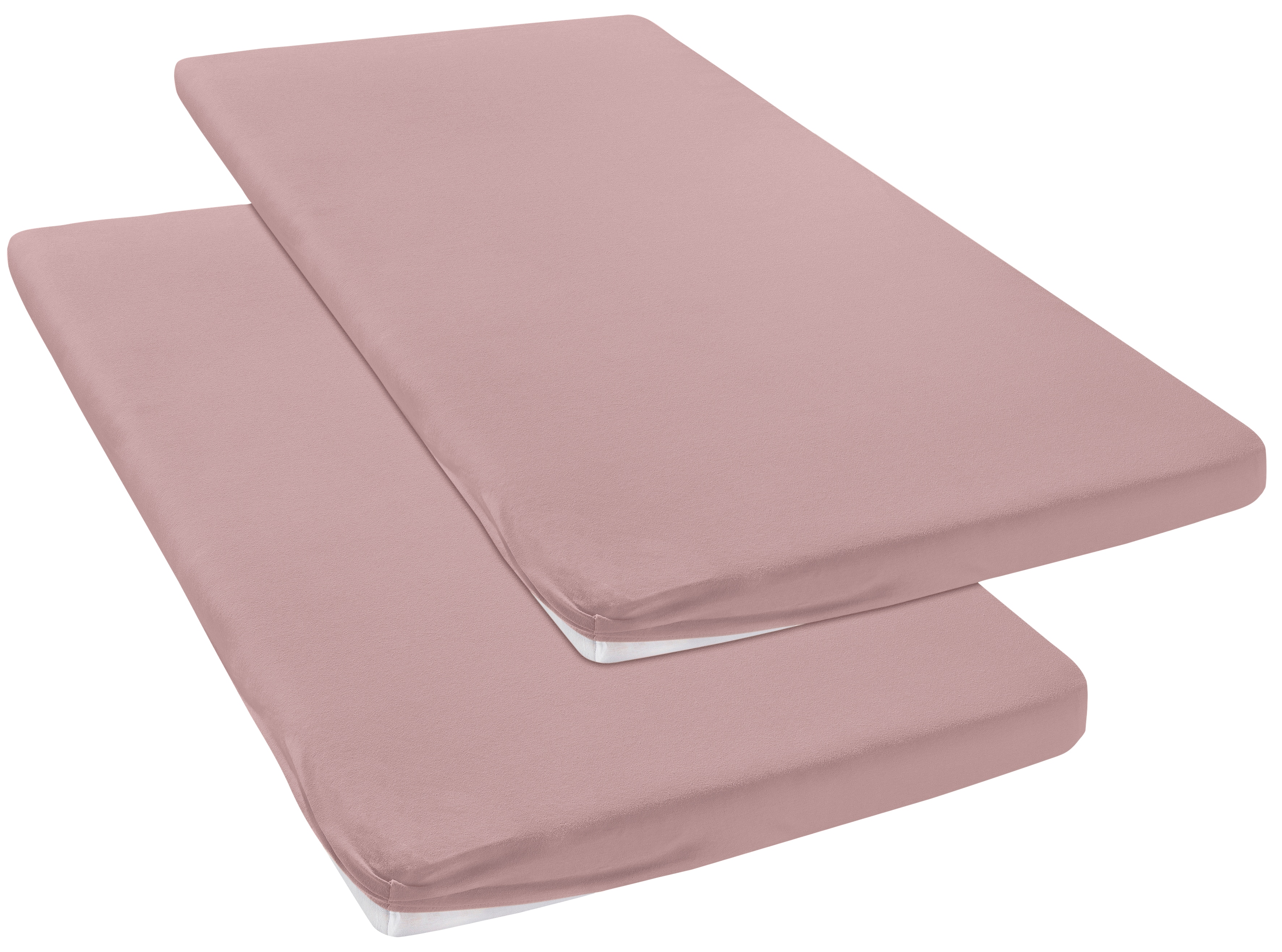 OTTO home Spannbettlaken "Topper Basic, in Gr. 90x200, 140x200 oder 180x200 cm" Baumwolle, Matratzen bis 8 cm Höhe, Bettlaken, Spannbetttuch, Laken
