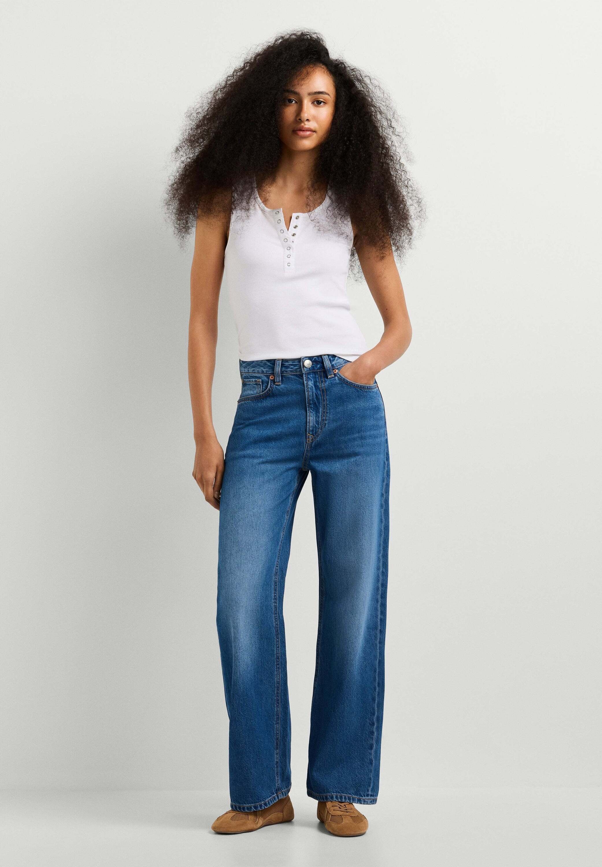 Pepe Jeans Straight-Jeans »straight leg jeans STRAIGHT JEANS UHW LEXA«