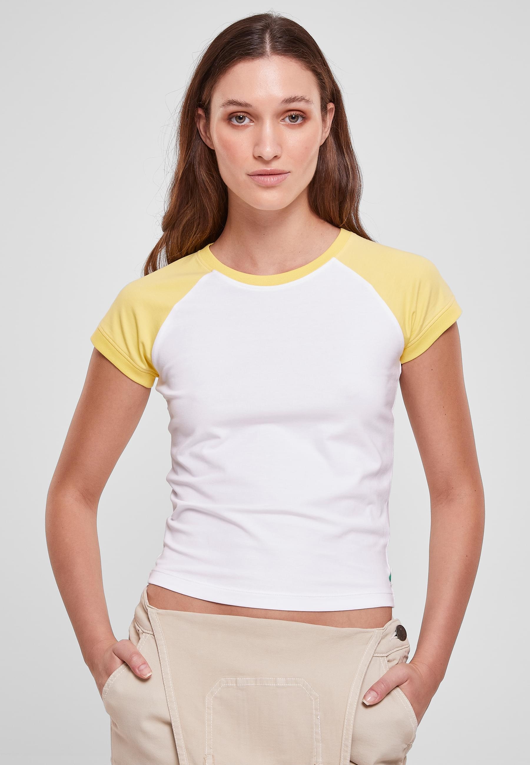 URBAN CLASSICS Kurzarmshirt »Urban Classics Damen«, (1 tlg.)