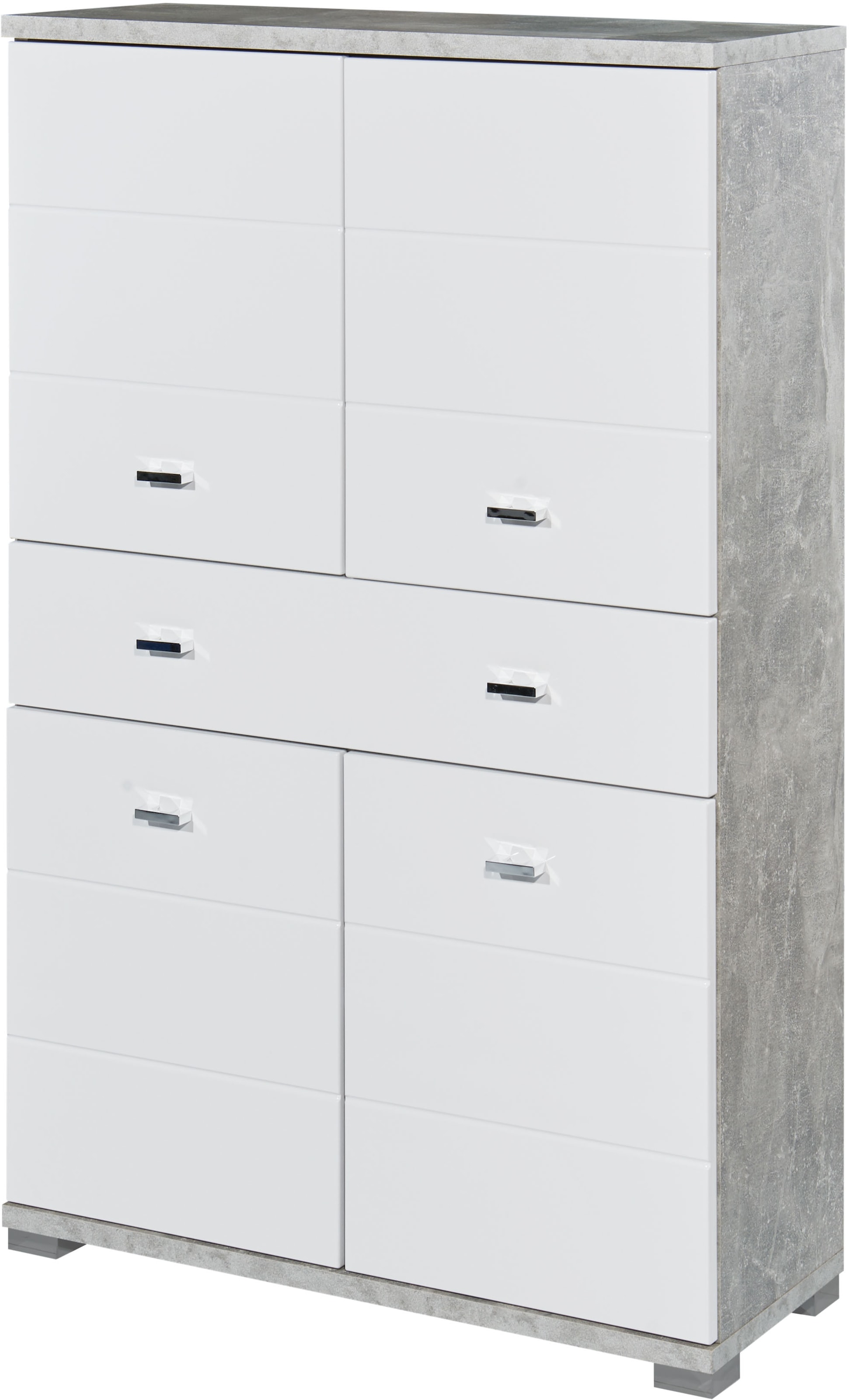 BASIC by Balculina Midischrank "Pool, Badezimmerschrank BxHxT 76x123x31" 1 günstig online kaufen