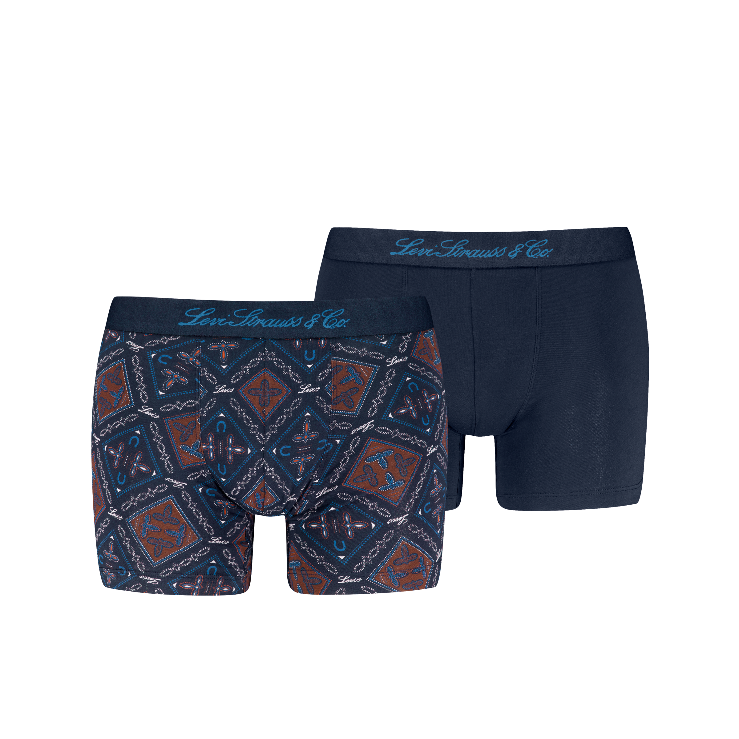 Levis Boxershorts "LEVIS MEN WESTERN AOP BOXER BRIEF 2P", (2er Pack) günstig online kaufen