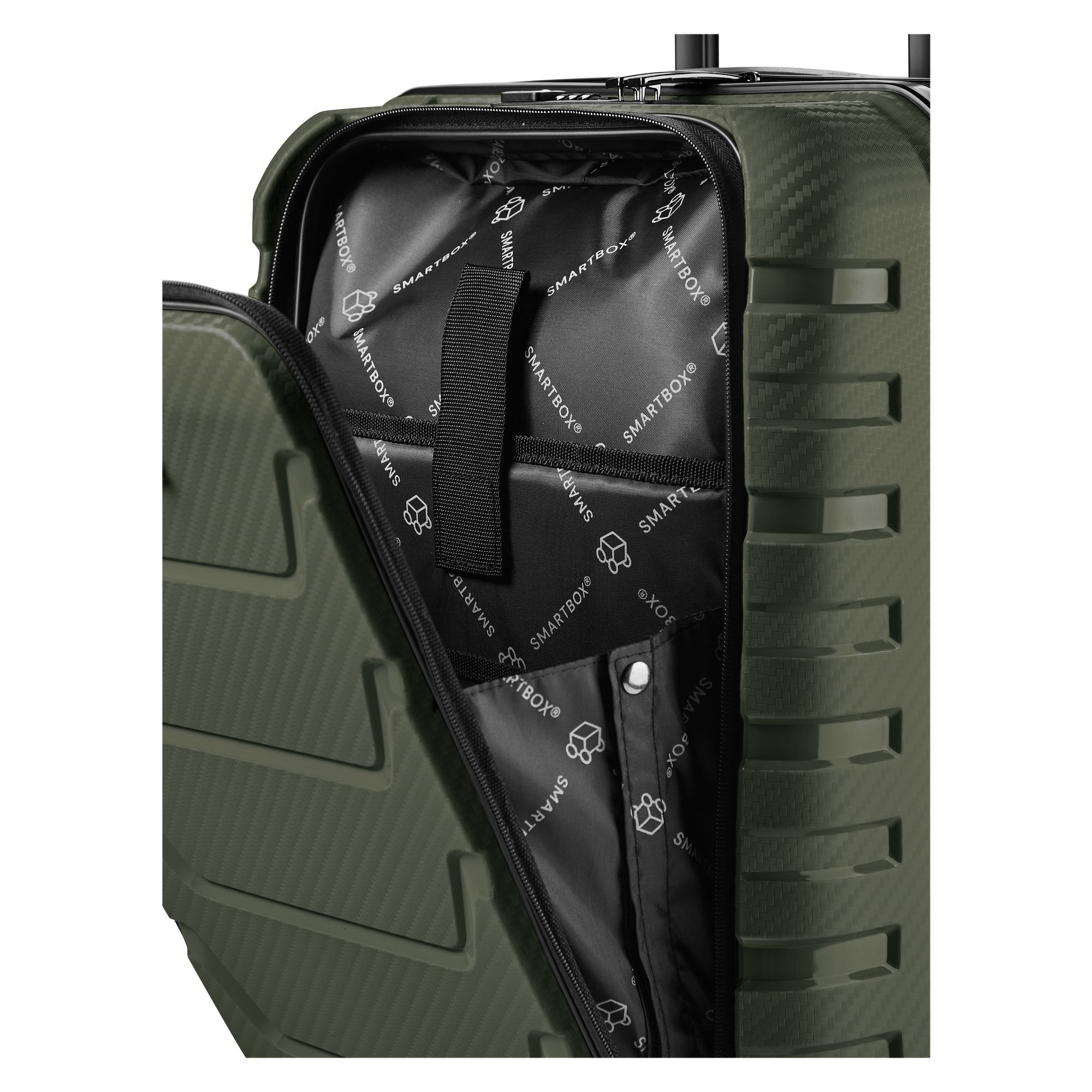 Smartbox Trolley »Edition 01 4 Rollen Kabinentrolley 55 cm Laptopfach« 39 l