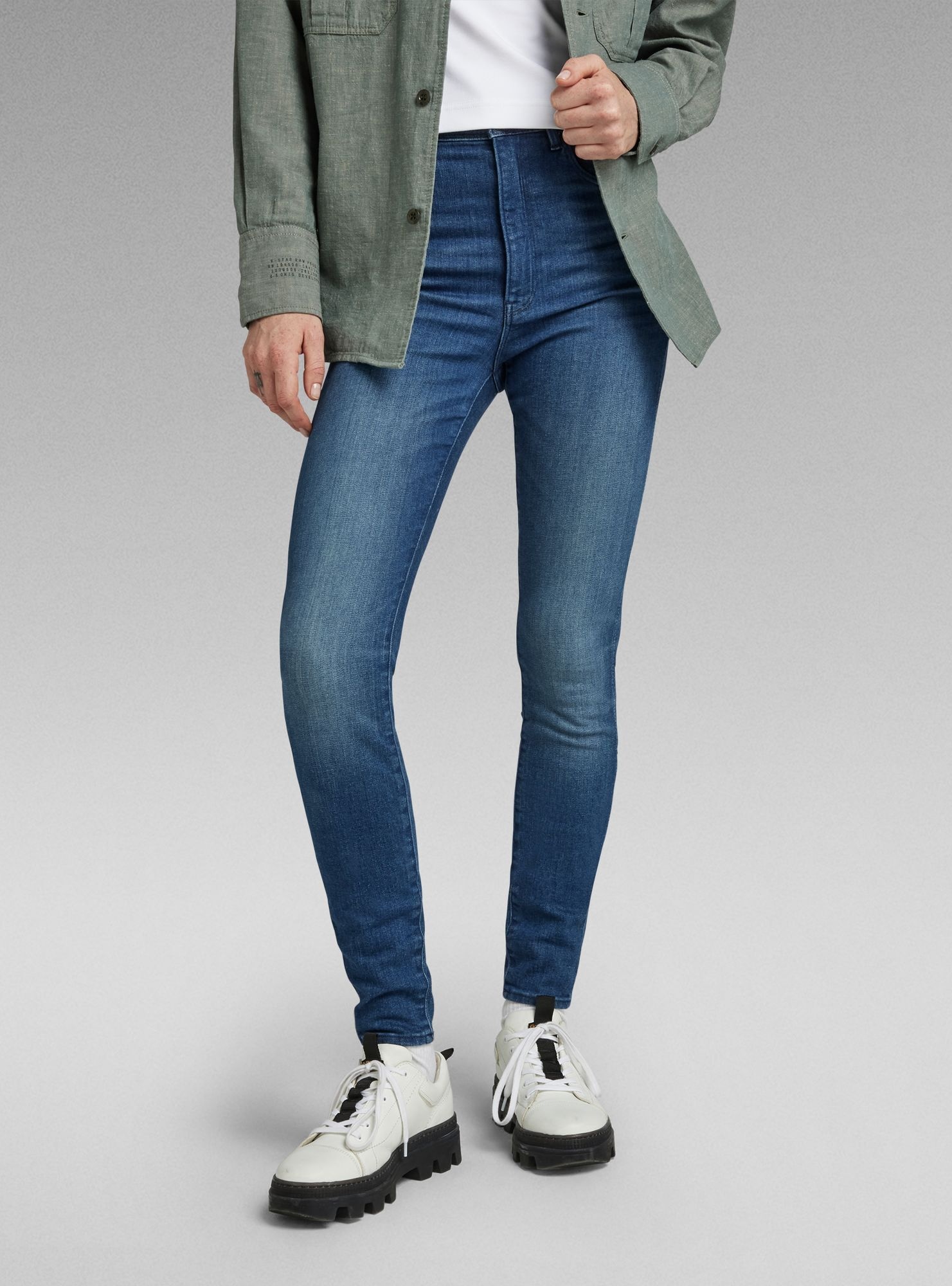G-STAR 5-Pocket-Jeans "Kafey Ultra High Skinny Jeans" günstig online kaufen
