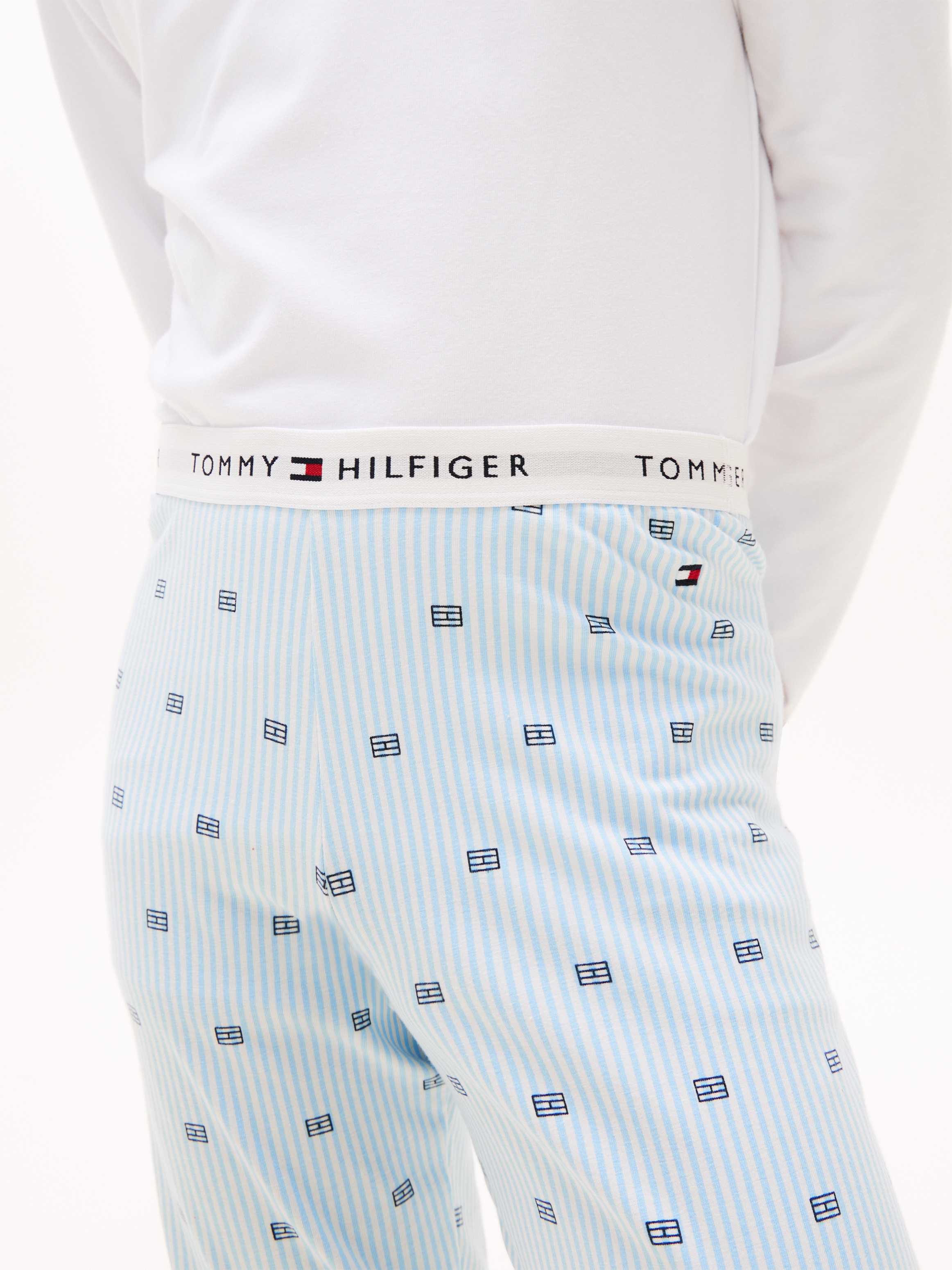 Tommy Hilfiger Underwear Schlafanzug 2 tlg. Regular fit für Kinder mit elastischem Bund
