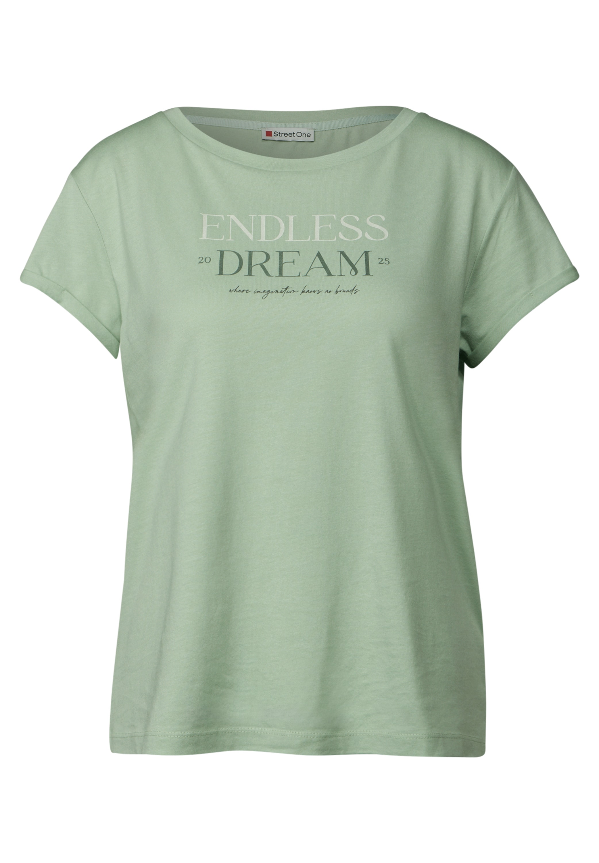 STREET ONE T-Shirt, mit Rundhalsausschnitt