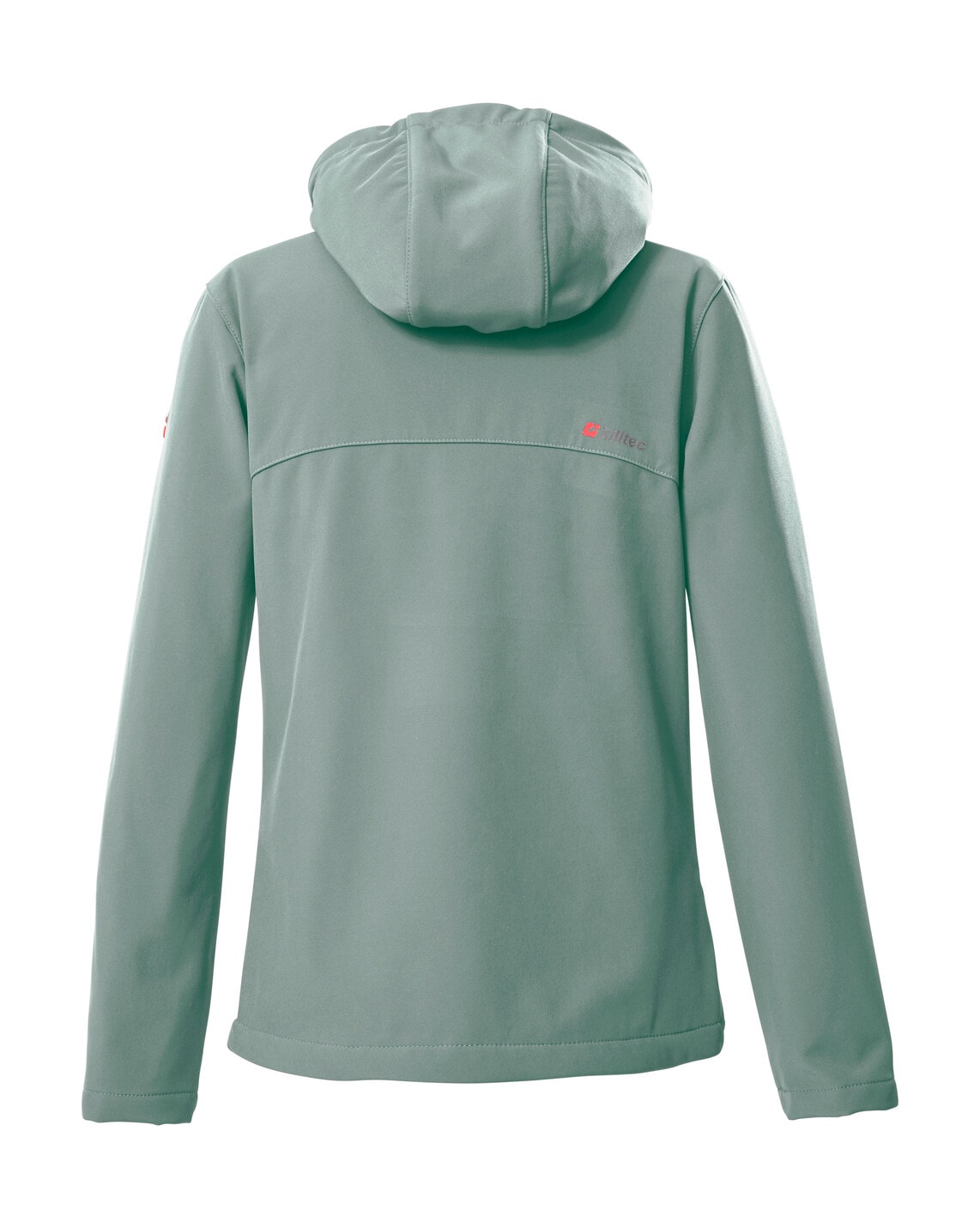 Killtec Softshelljacke »Girls Softshelljacke« Wasserabweisend, verstellbare Kapuze u Ärmel, Fleece-Innenfutter