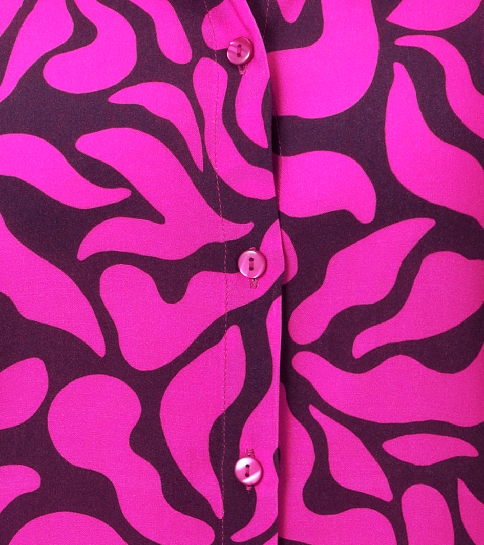 Aniston SELECTED Hemdbluse, mit fantasievollen Alloverdruck - NEUE KOLLEKTION