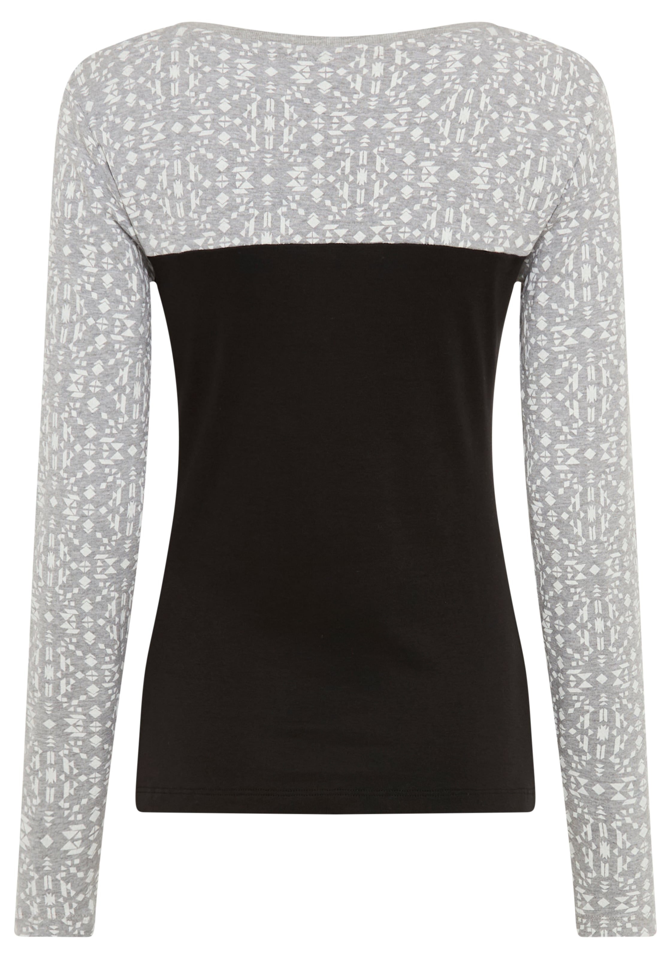 KangaROOS Langarmshirt, mit Print