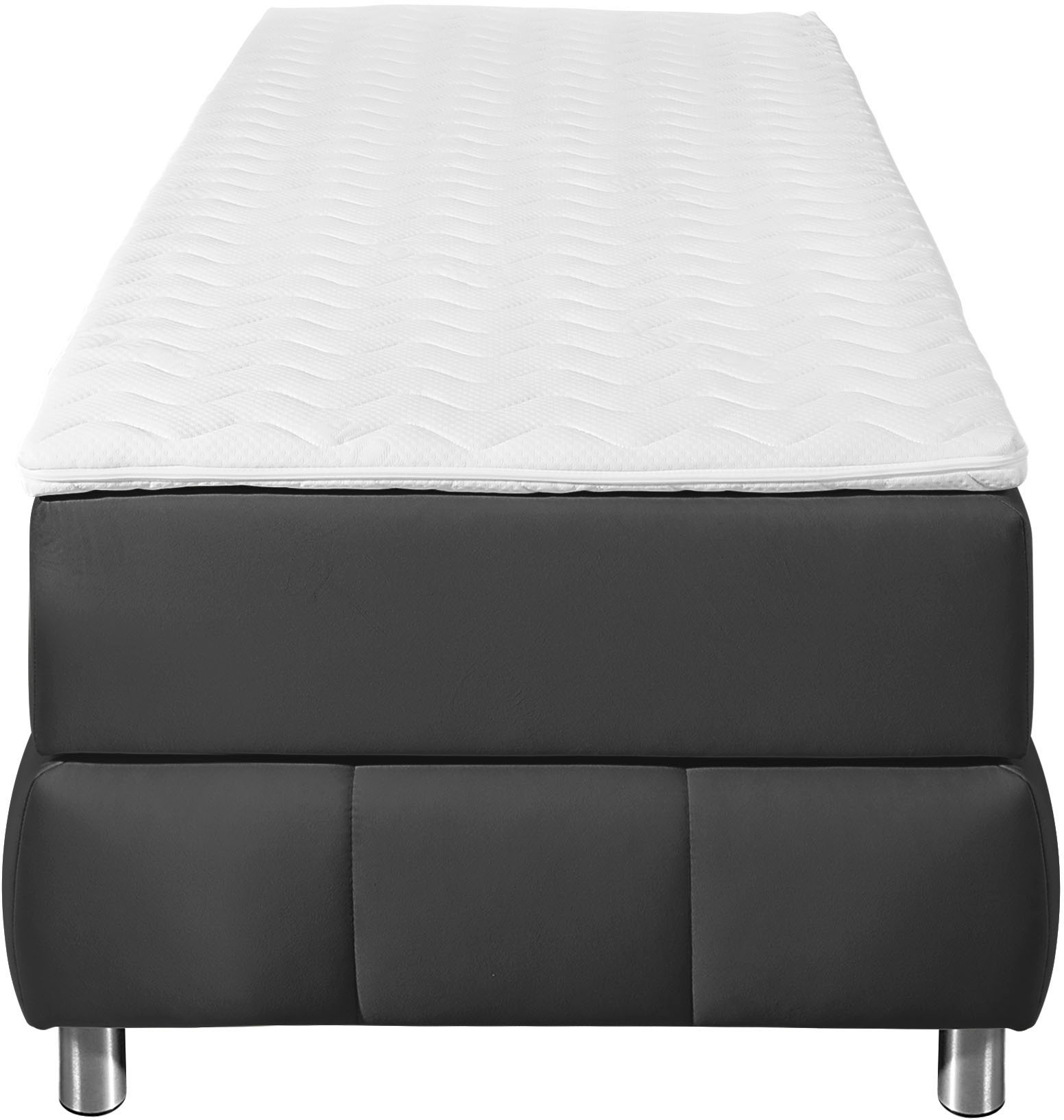 Thumbnail - Home affaire Boxspringbett "Salo" Ohne Kopfteil, inkl. Topper, auch in Überlänge 220 cm