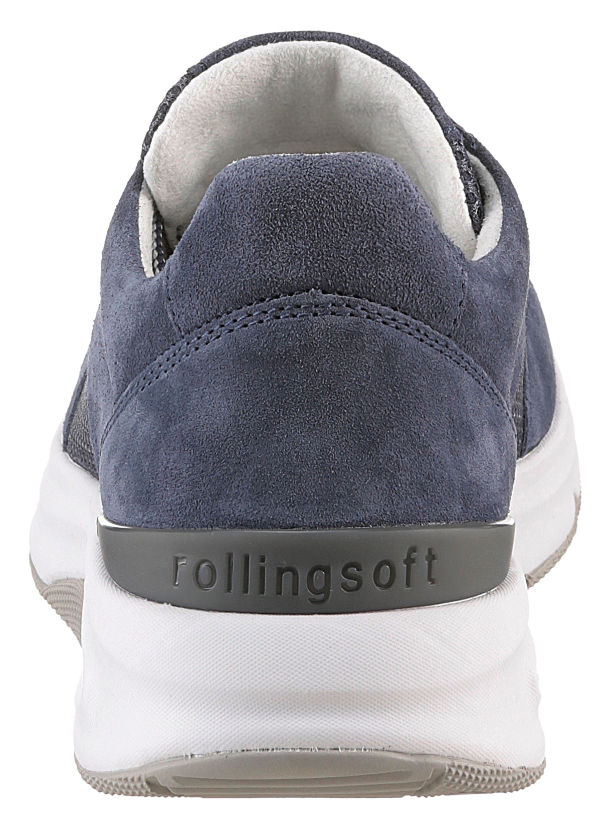 Gabor Rollingsoft Keilsneaker, Freizeitschuh, Halbschuh, Schnürschuh, Logoschriftzug an der Ferse