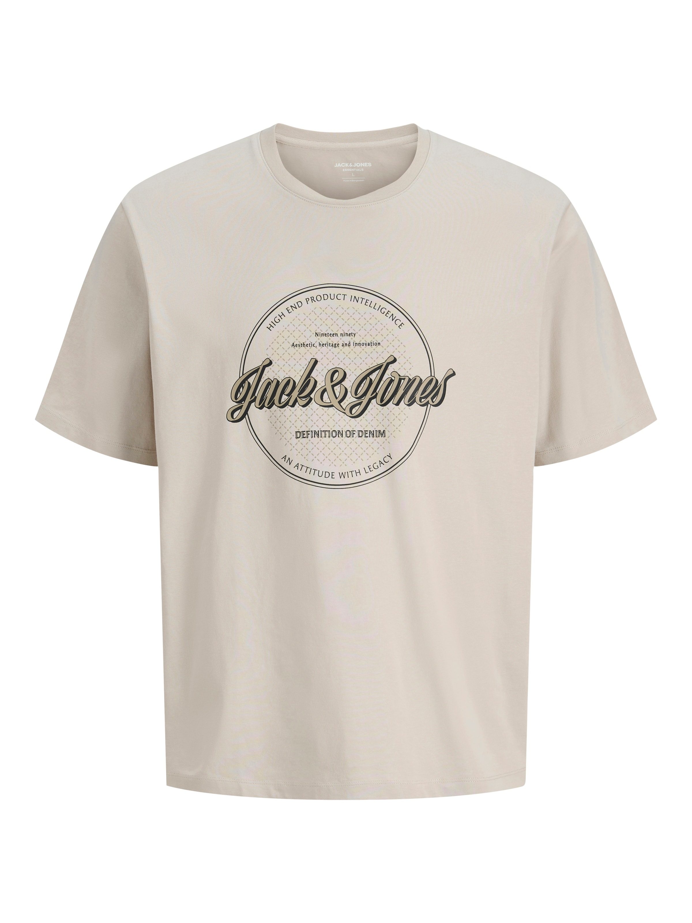 Jack & Jones T-Shirt »JJEDOVER DENIM TEE SS O-NECK 3PK MP« Packung, 3 tlg.