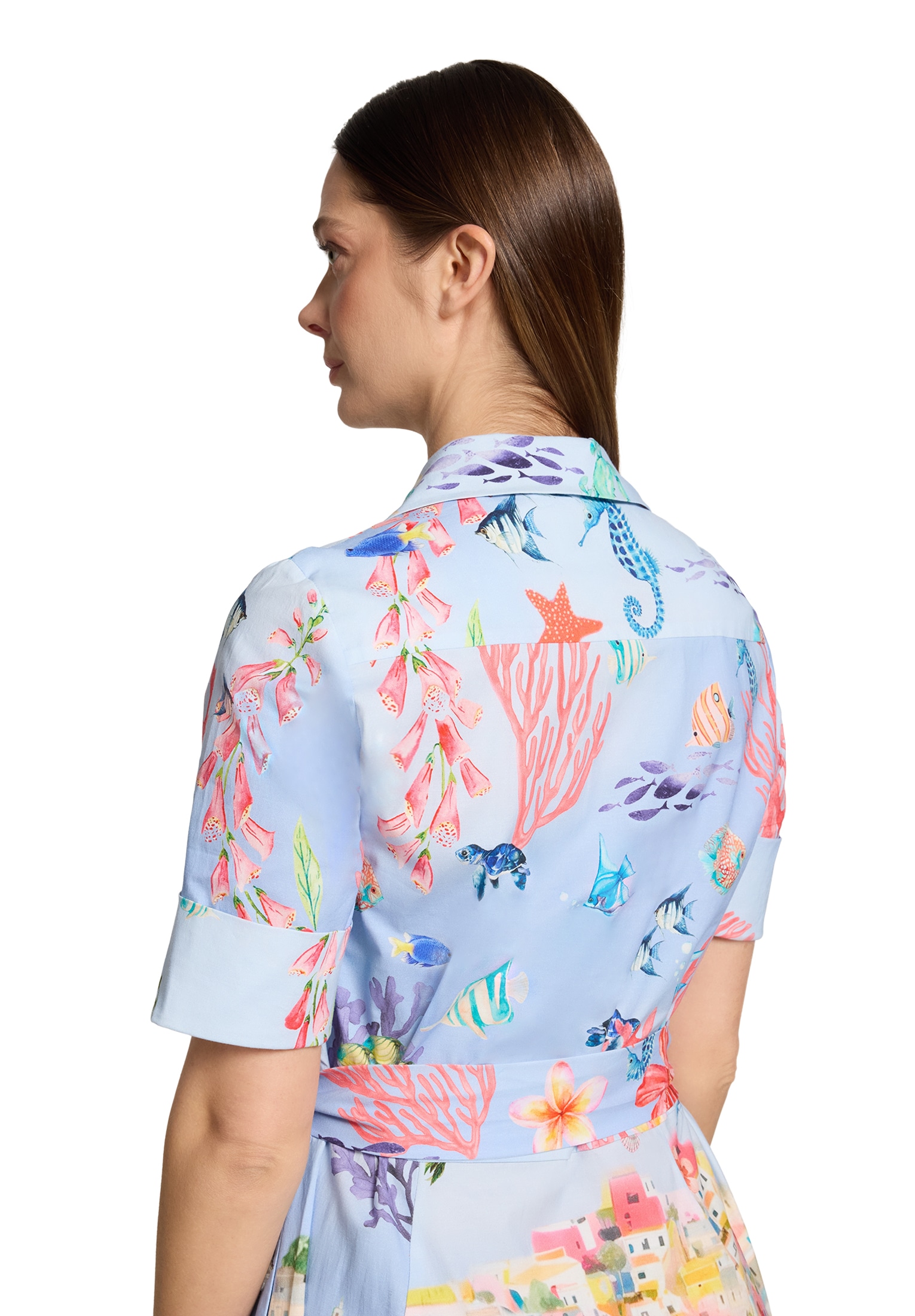 Vera Mont Hemdblusenkleid »Damen mit Knopfleiste« Nahttasche