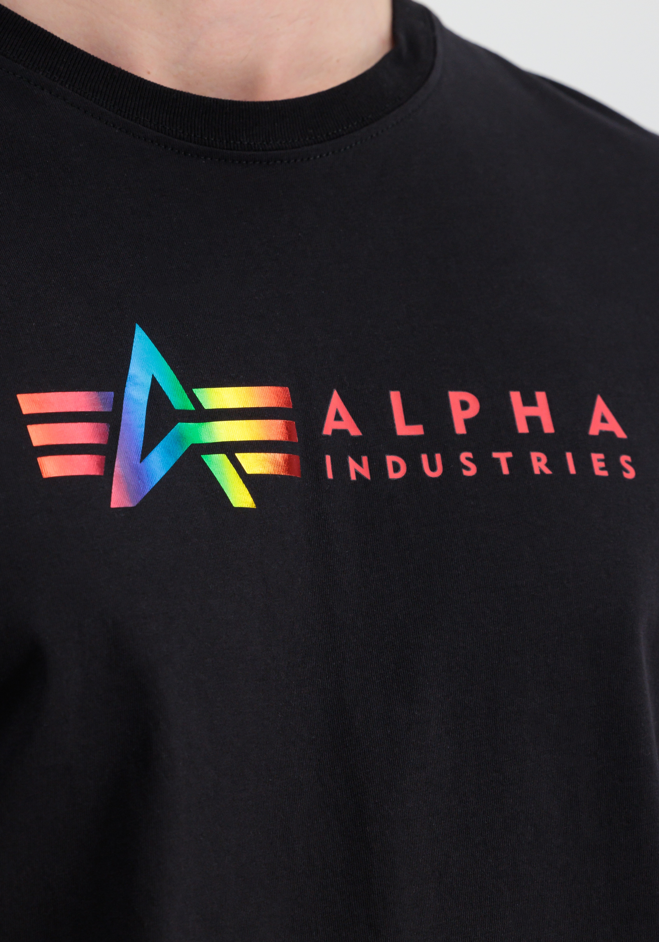 Men Alpha T-Shirts ▷ »Alpha Polos - Industries kaufen Label Industries Alpha | T BAUR T-Shirt & Metal«
