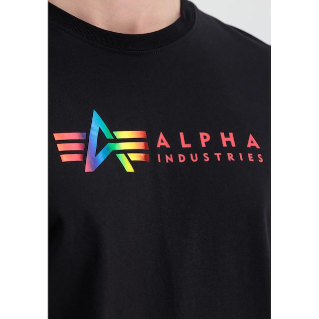 Alpha Industries T-Shirt »Alpha Industries Men - T-Shirts & Polos Alpha  Label T Metal« ▷ kaufen | BAUR