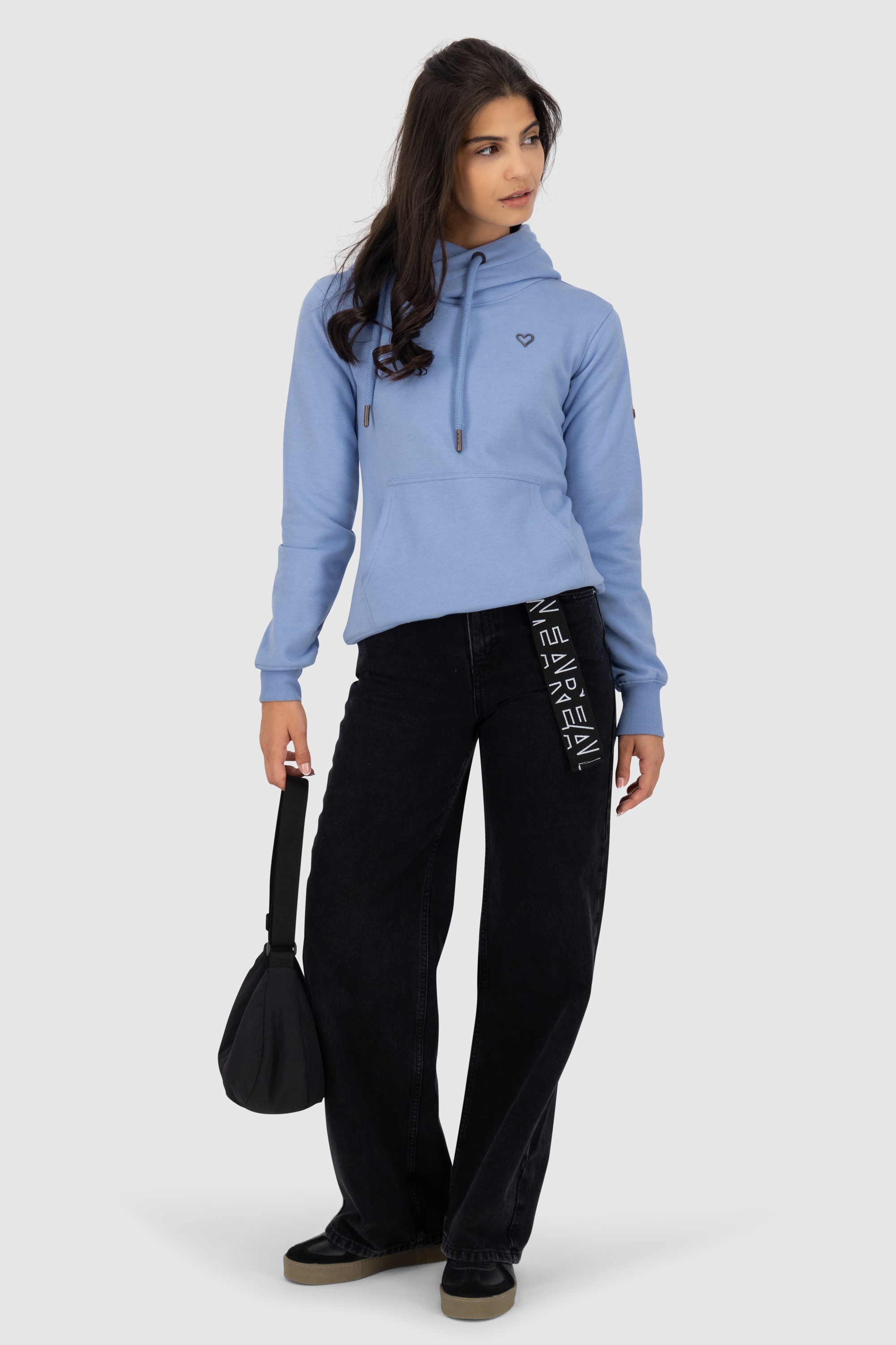 Alife & Kickin Kapuzensweatshirt »Damen SarahAK A«, Hoodie Kapuzenpullover, Sweatshirt mit Kapuze und Kängurutasche