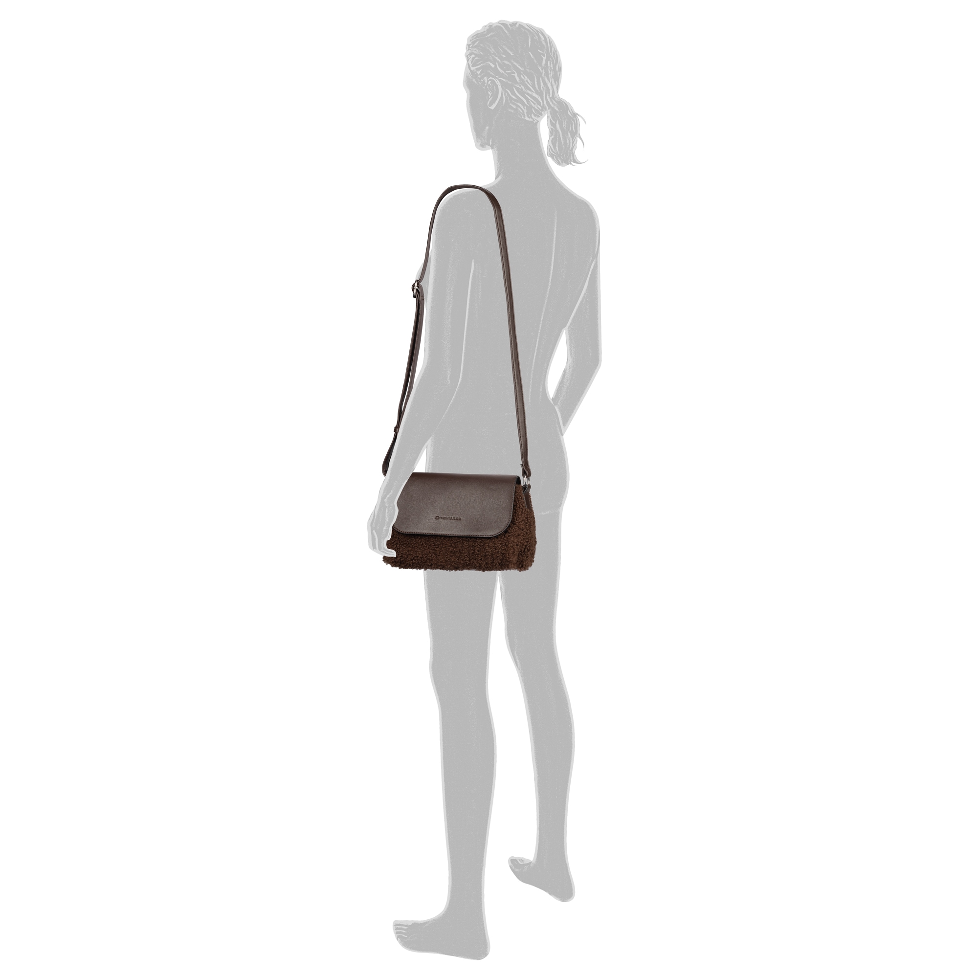 TOM TAILOR Umhängetasche »Zelina« Damen Schultertasche, Easy Shapes Taschen in trendiger Optik