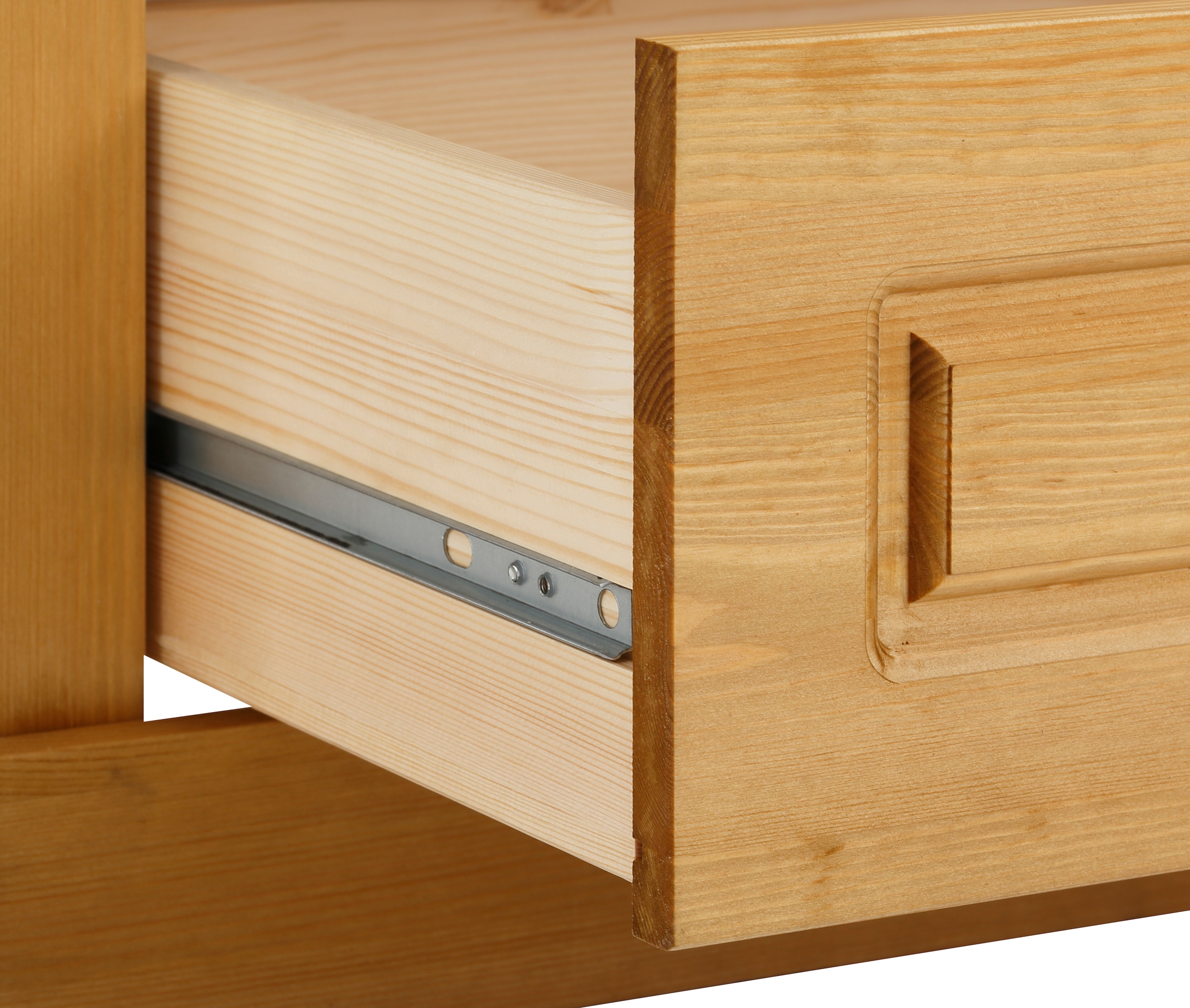 Home affaire Garderobenschrank »Basilico«, aus massiver Kiefer, FSC®, Breite 67 cm, mit Kleiderstange