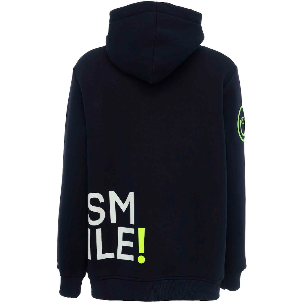 Zwillingsherz Hoodie, Schriftzug hinten