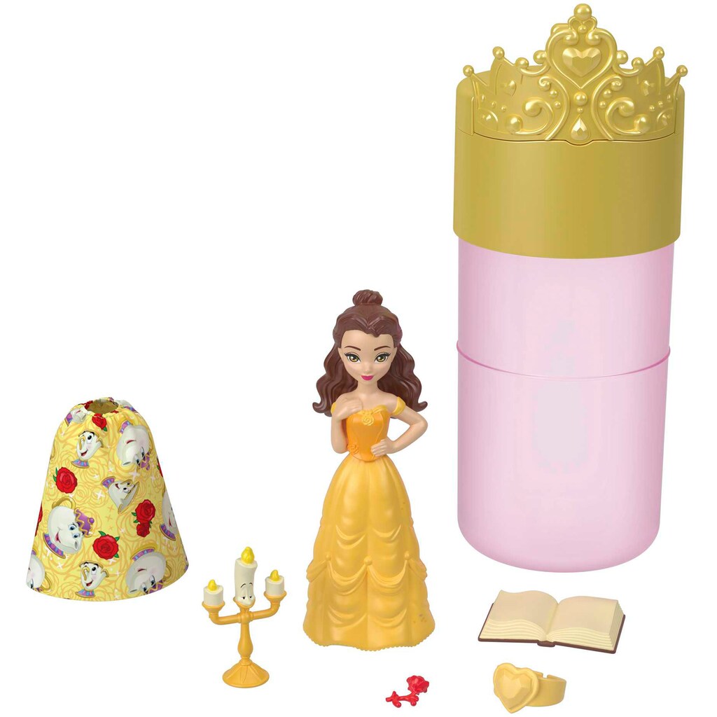 Mattel® Anziehpuppe »Disney Prinzessin, Color Reveal-Puppen, Freundschaft-Serie«, mit 6 Überraschungen