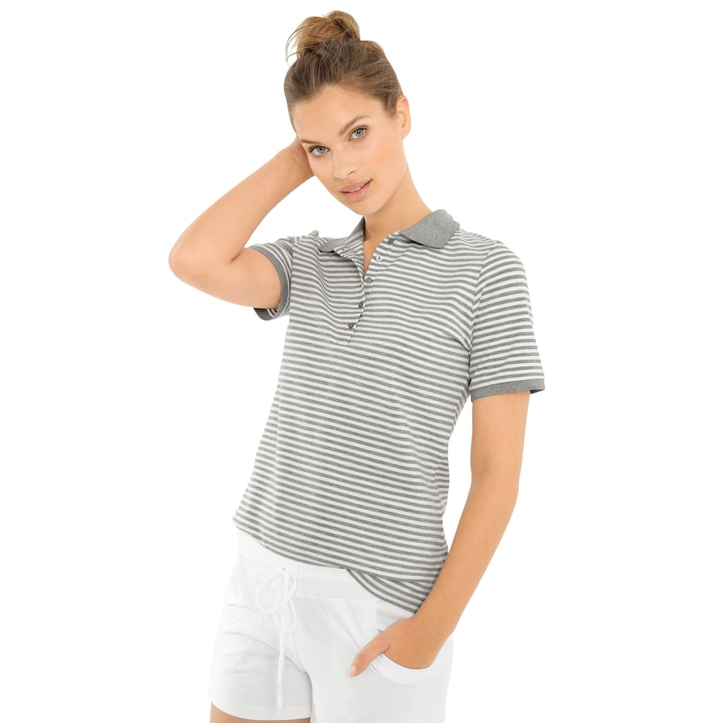 heine Poloshirt »Poloshirt«, (1 tlg.)