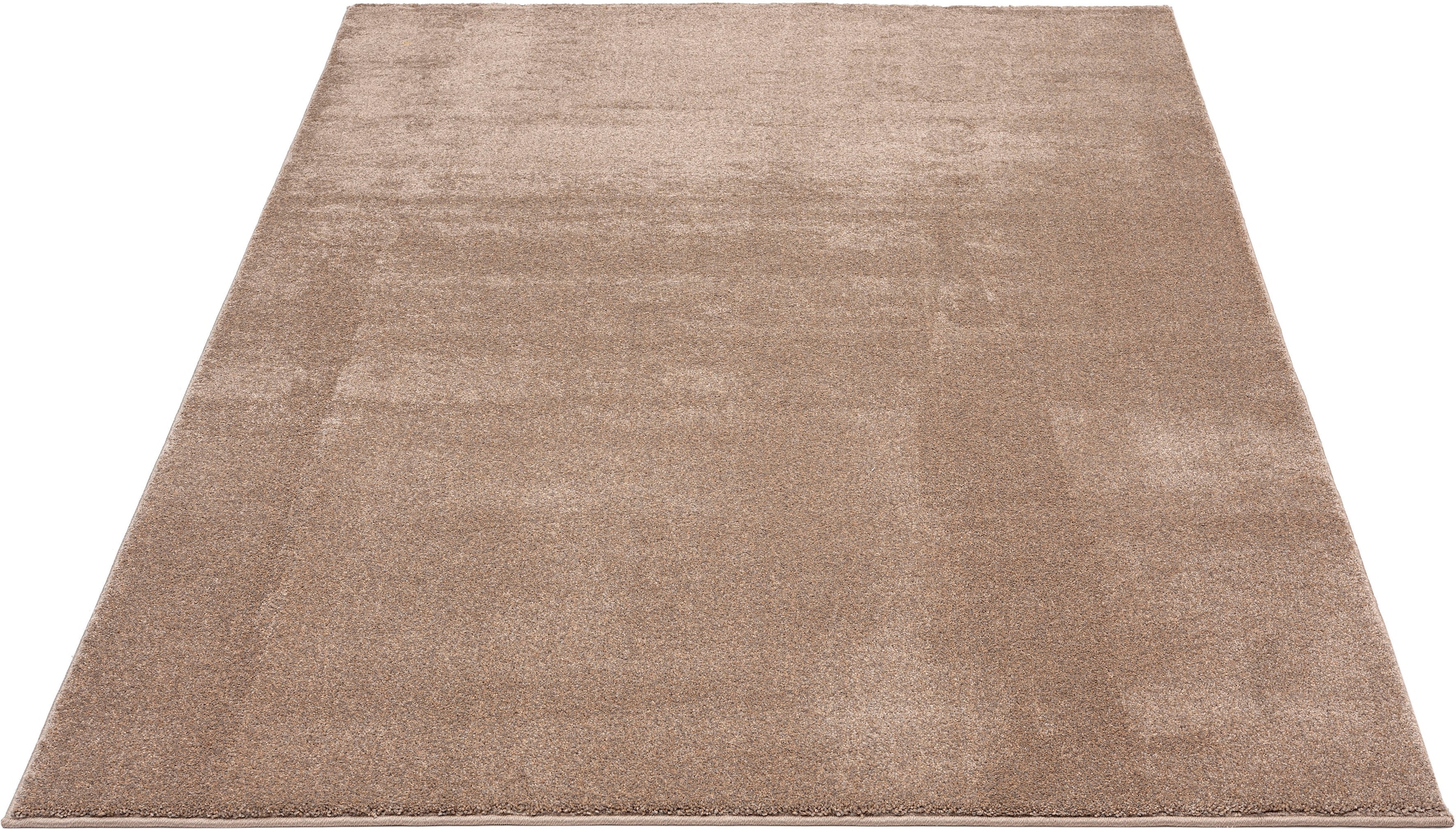 merinos Teppich »Montana«, rechteckig, 20 mm Höhe, Kurzflor, Uni-Farben, besonders weich