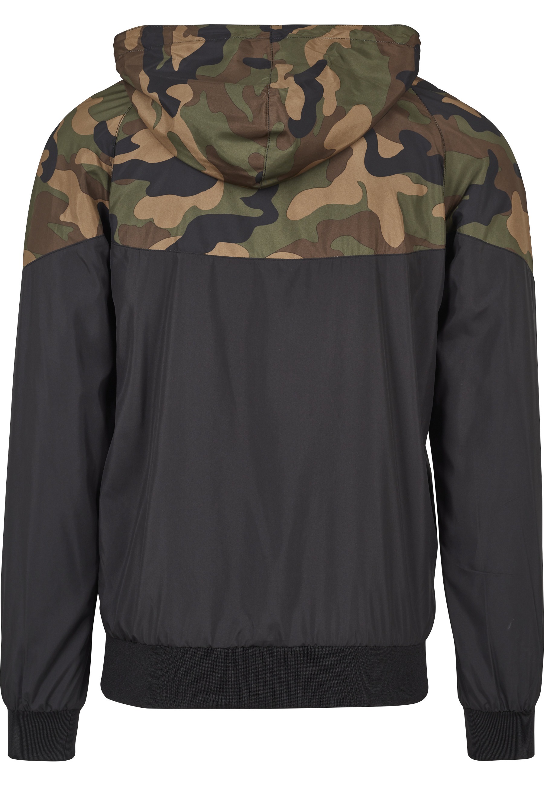URBAN CLASSICS Anorak »Urban Classics Herren Pattern Arrow Windrunner« 1 Stk. tlg. mit Kapuze