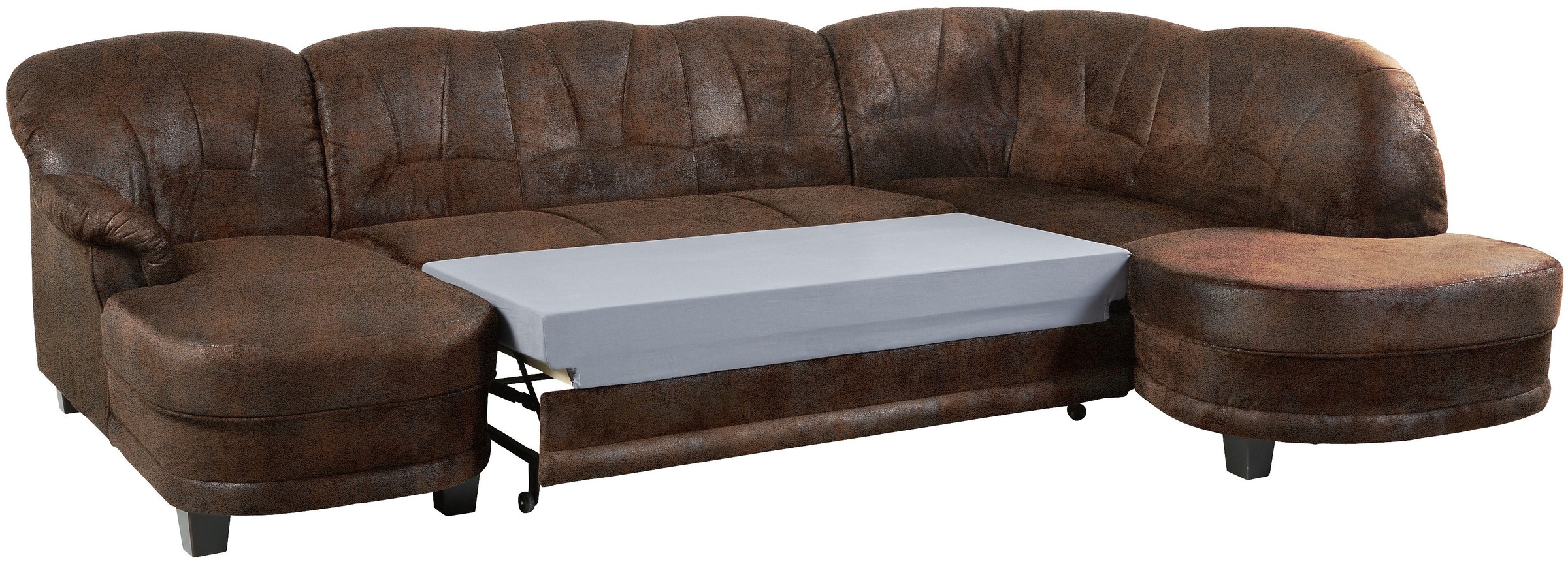 Home affaire Wohnlandschaft »Camelita U-Form«, wahlweise mit Bettfunktion
