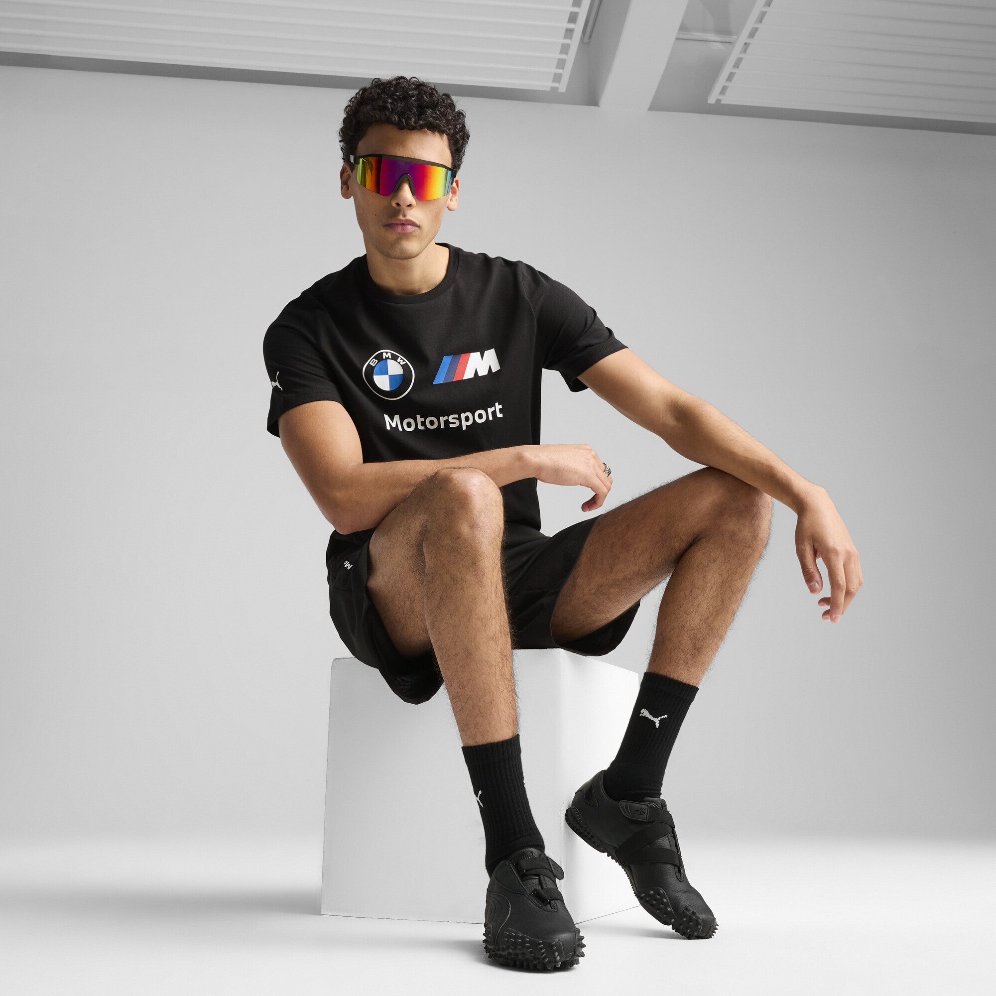 PUMA T-Shirt »BMW M Motorsport Essentials Logo T-Shirt Herren«