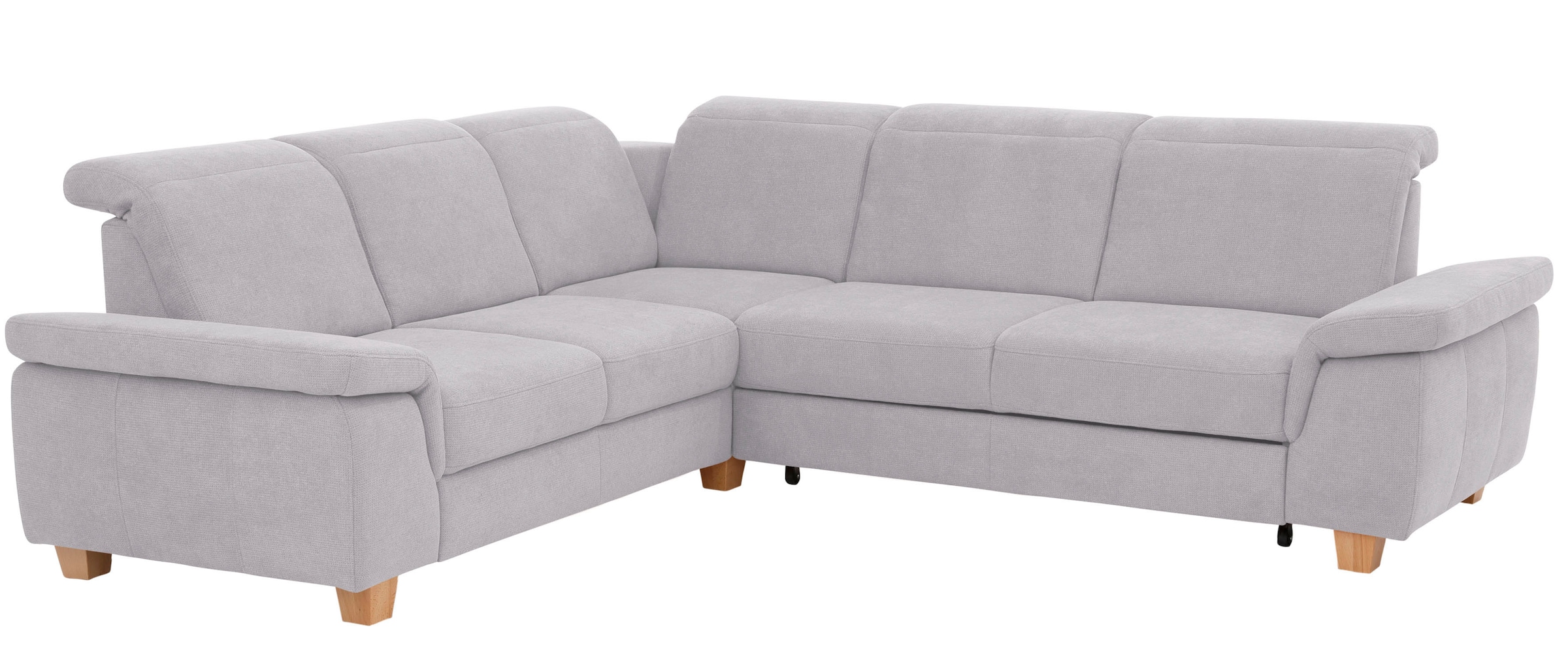 Home affaire Ecksofa "Dalia L-Form" mit Federkernpolsterung, wahlweise mit Schlaffunktion, Bettkasten