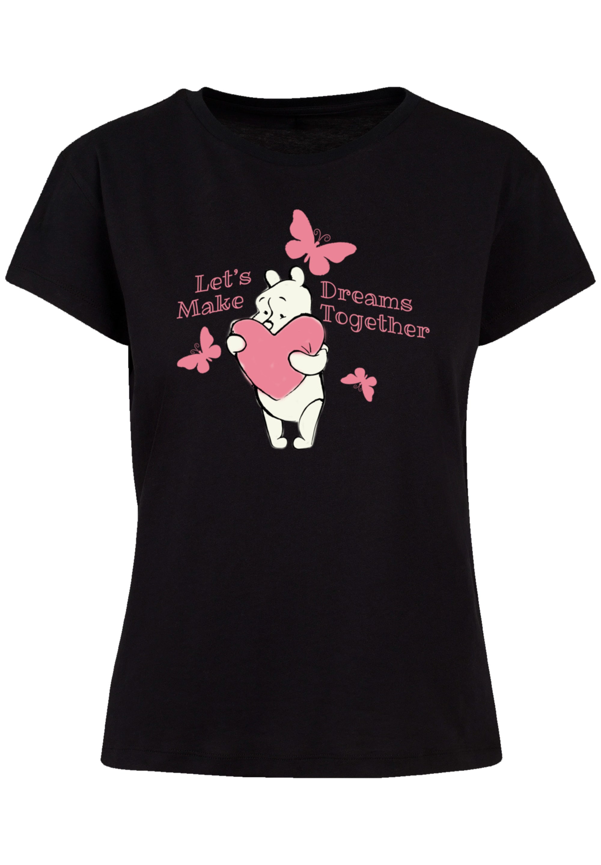 F4NT4STIC T-Shirt »Disney Winnie Puuh Let's Make Dreams Together«, Premium Qualität