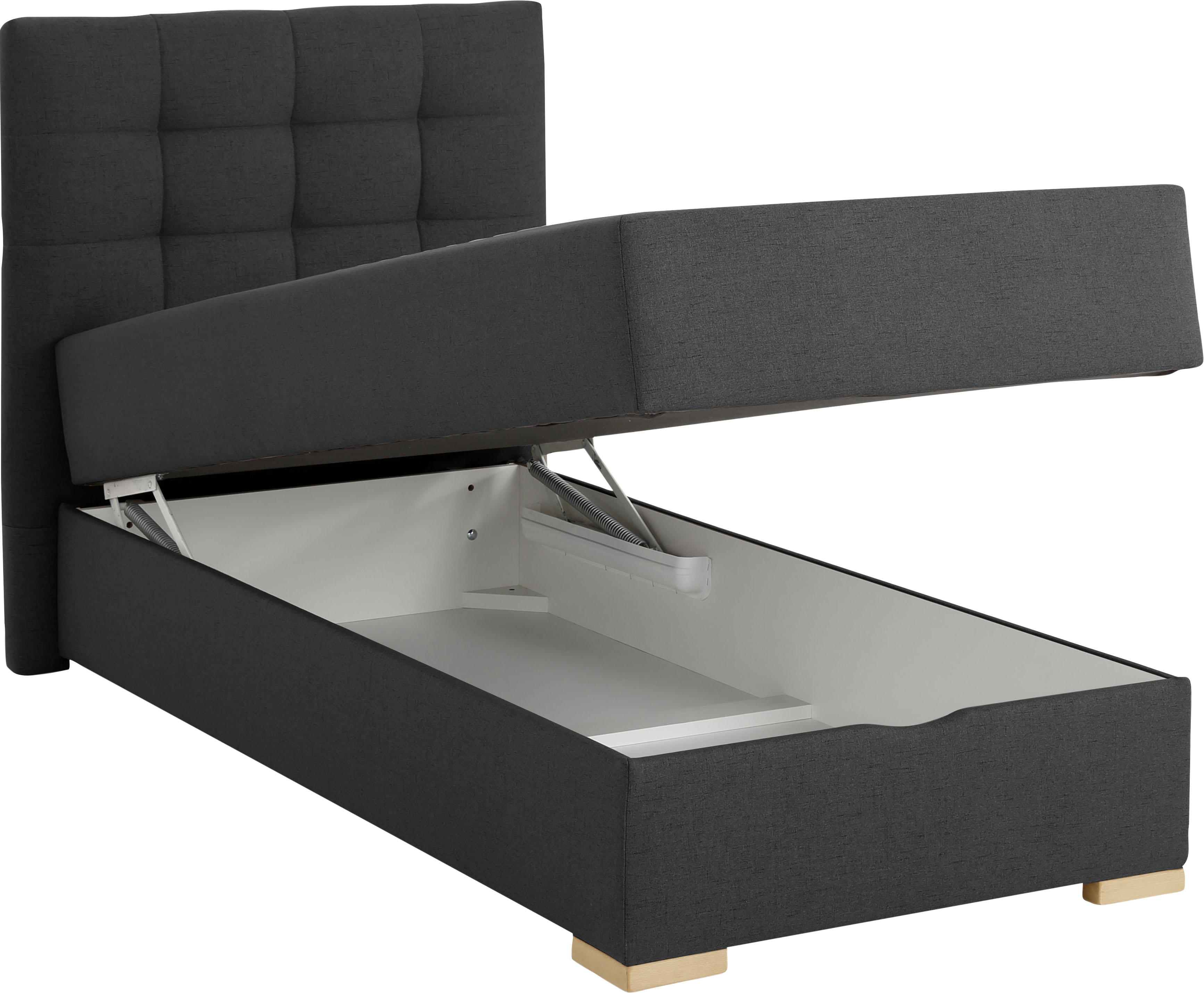 Thumbnail - Home affaire Boxbett "Olivet", in 4 Farben, 4 Breiten, 2 Matratzenarten, auch in Überlänge 220 cm