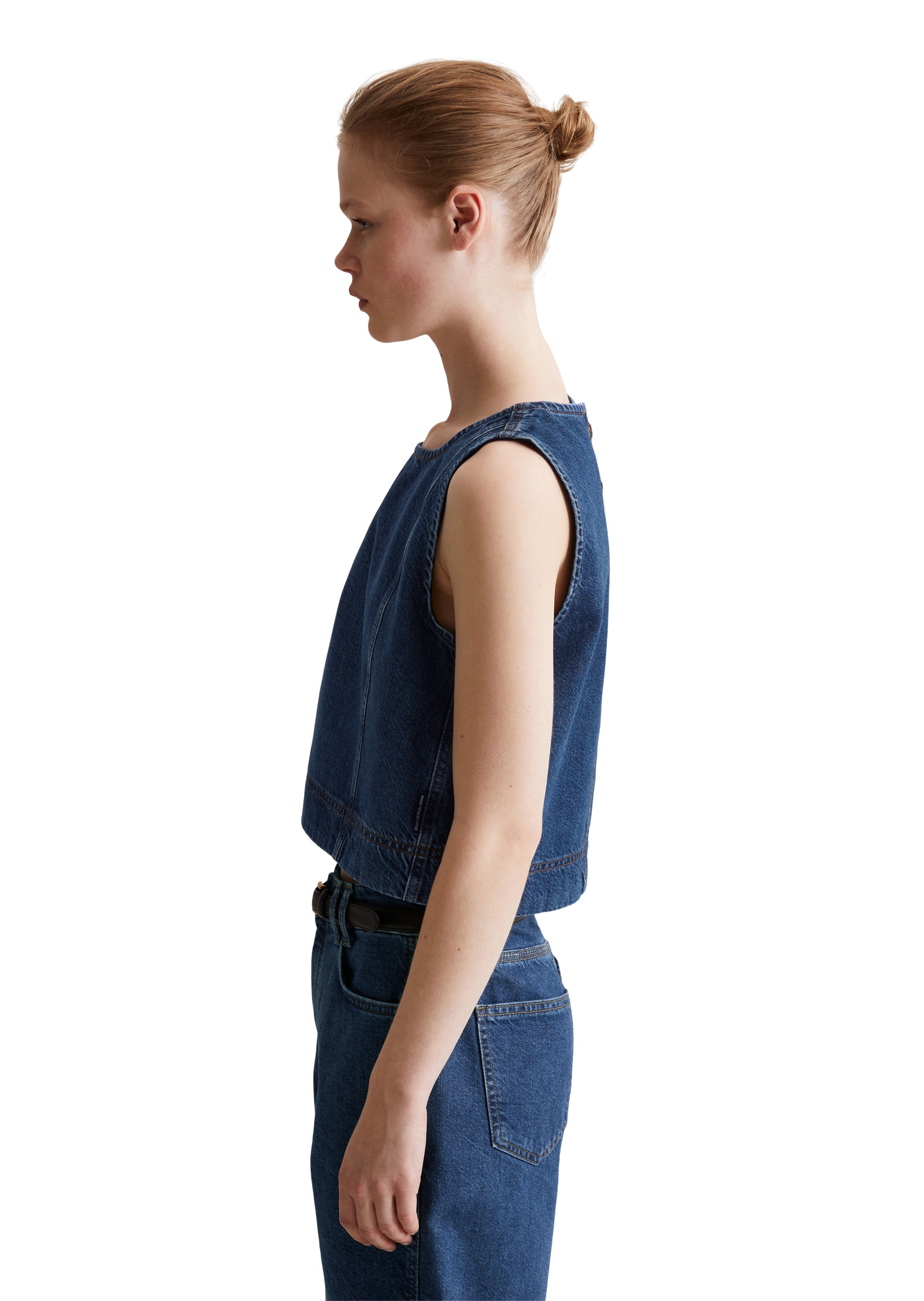 Marc O'Polo DENIM Blusentop »aus reinem Organic Cotton«