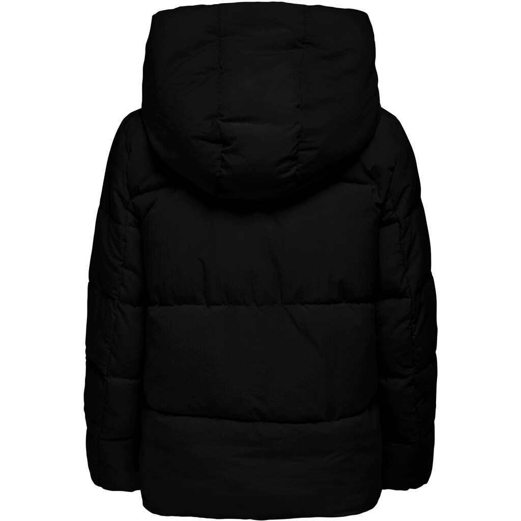 Damenmode Jacken Only Steppjacke »ONLSYDNEY SARA PUFFER JACKET«, mit großer Kapuze schwarz Damenmode Jacken Only Steppjacke »ONLSYDNEY SARA PUFFER JACKET«, mit großer Kapuze schwarz