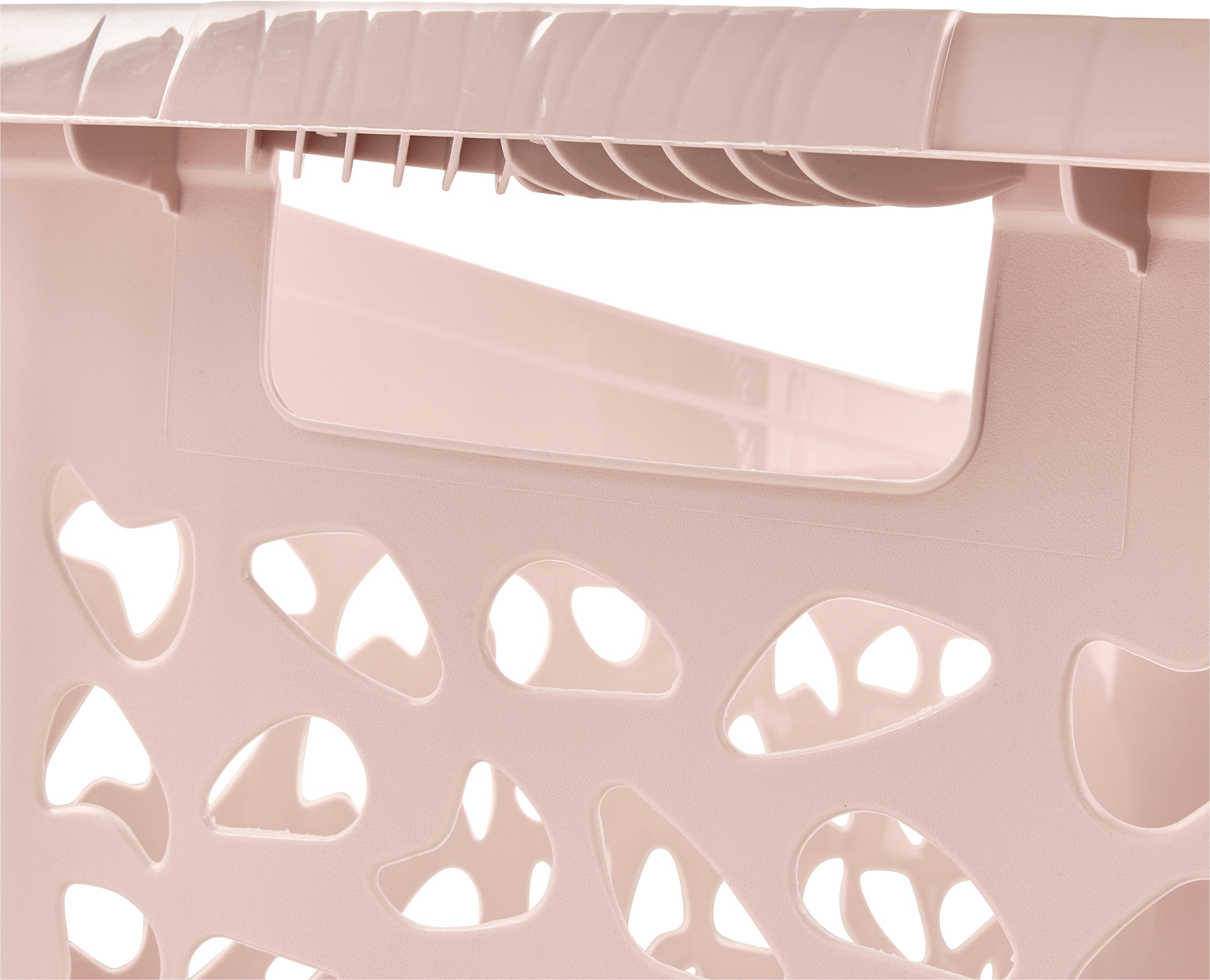 keeeper Wäschekorb »jost, 2er Set, 65 x 44 x 28 cm, 52 l« praktische Griffe, platzsparend ineinander nestbar