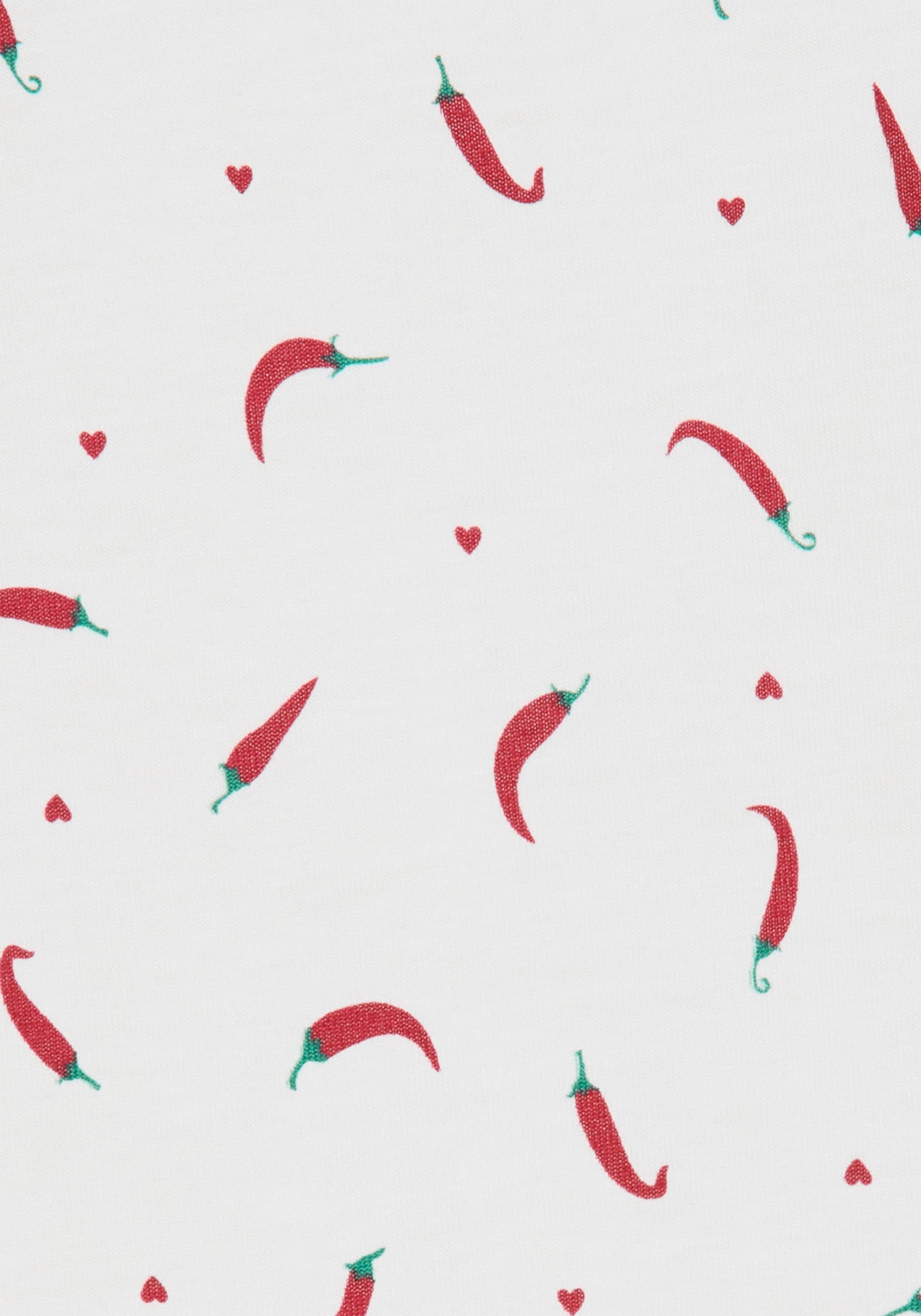 LSCN by LASCANA Shorty 2 mit süßem Chilli-Print