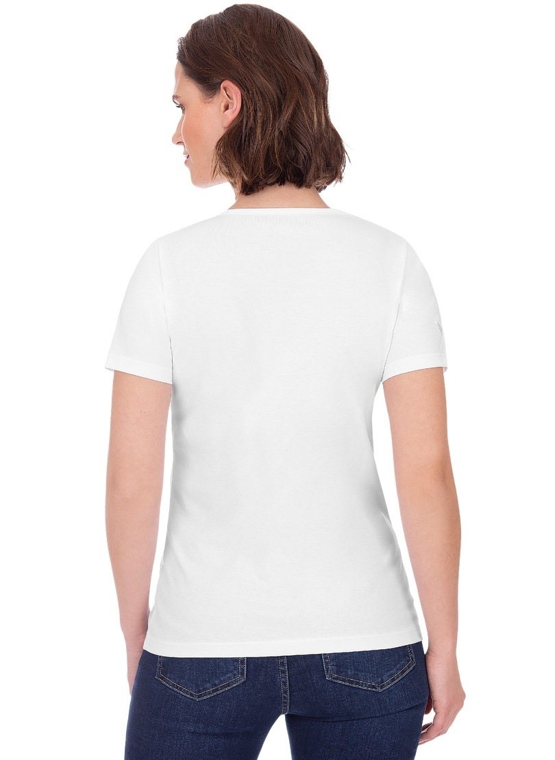 Lieferung am nächsten Tag Trigema T-Shirt »TRIGEMA T-Shirt BAUR aus Biobaumwolle« kaufen 