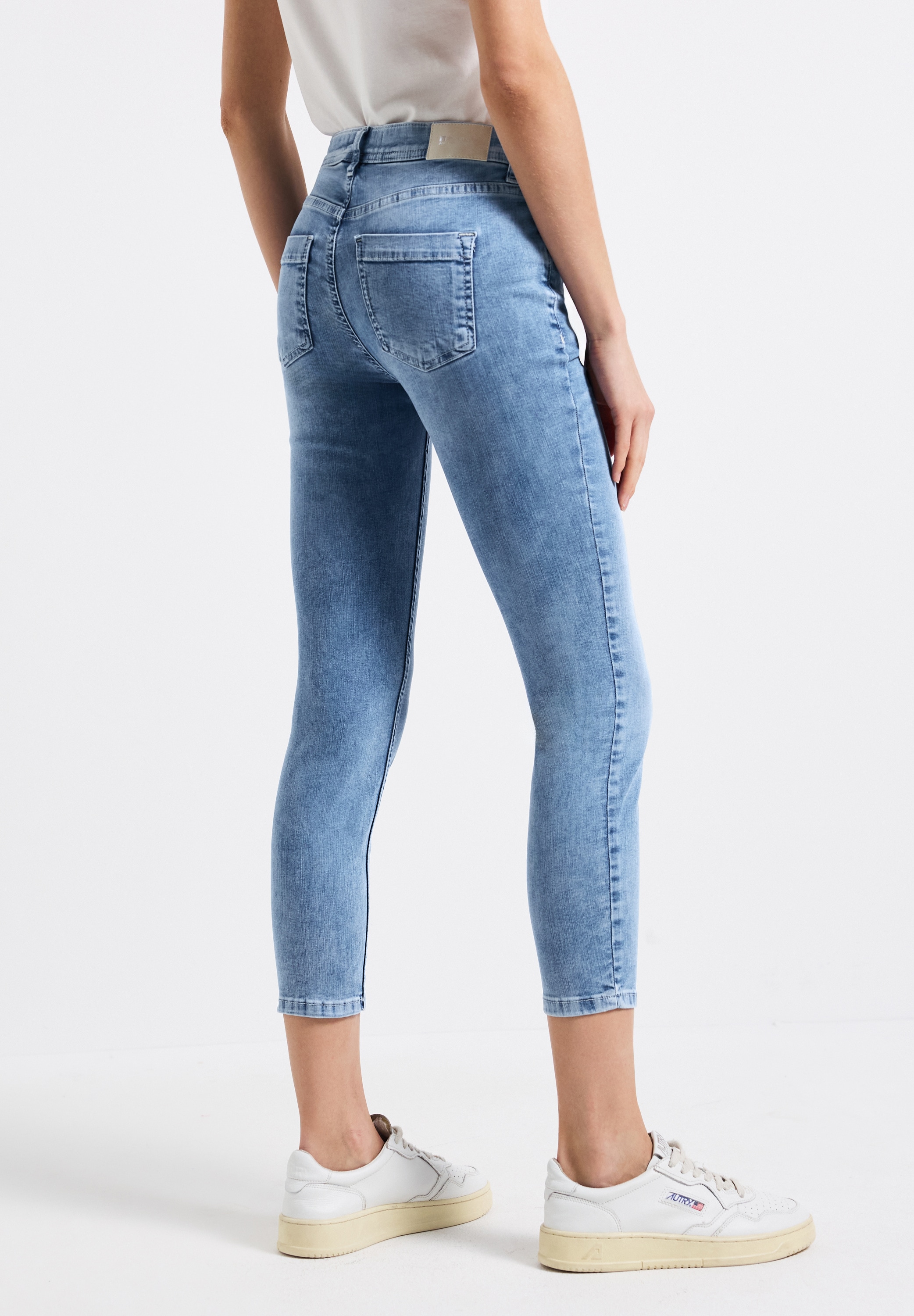STREET ONE Slim-fit-Jeans, softer Materialmix günstig online kaufen