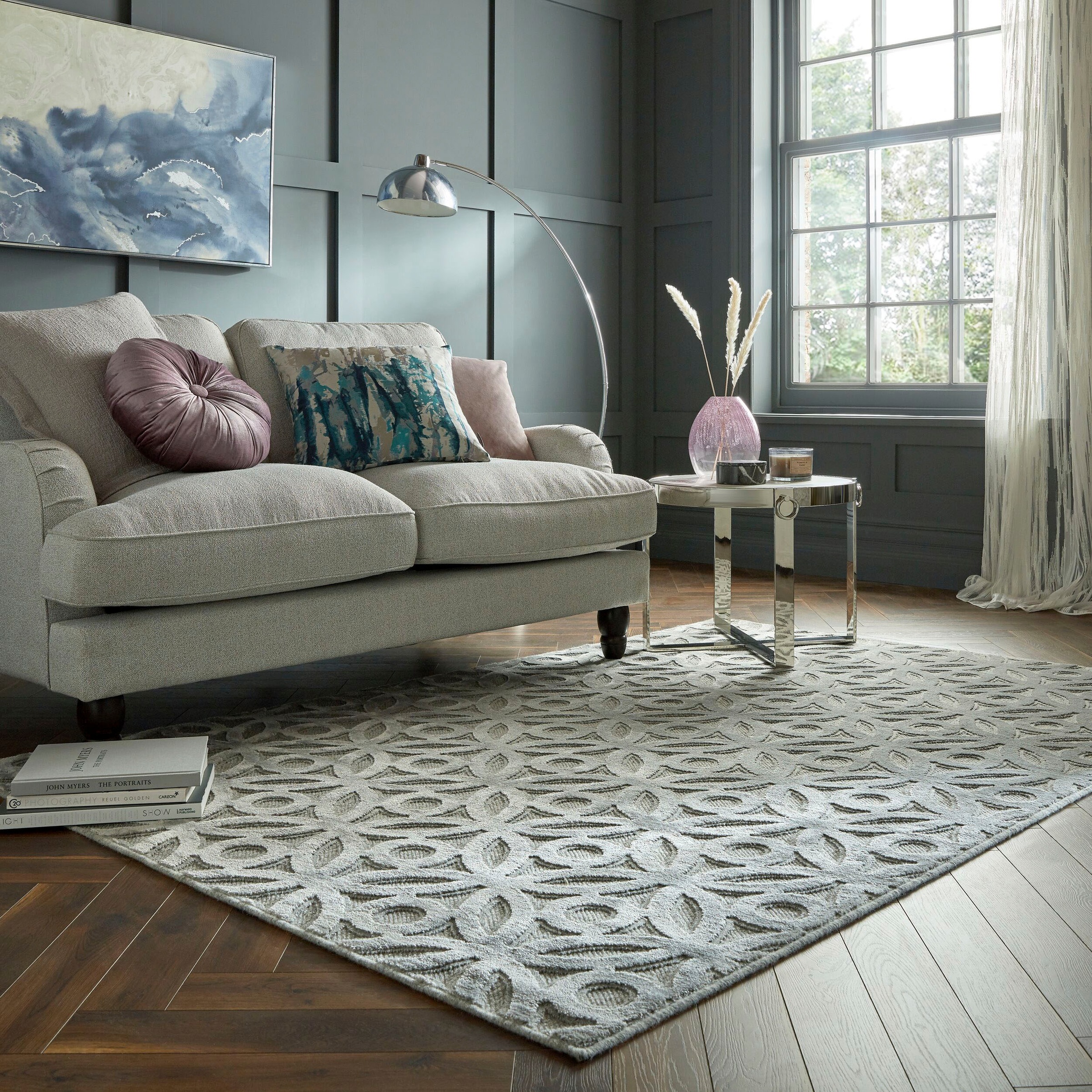 FLAIR RUGS Teppich »CLARISSA«, rechteckig, 3D-Effekt; Hoch- und Tieffekt  auf Rechnung | BAUR