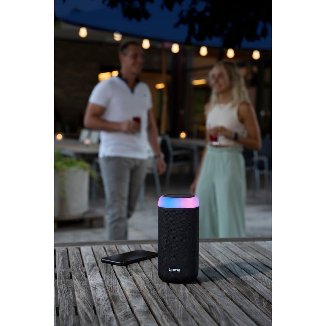 Hama Bluetooth-Lautsprecher »Bluetooth Sound | 2.0 spritzwassergeschützt«, Bass Box Shine BAUR 360ᵒ Xtra Bass,360ᵒ Sound LED Freisprechanlage,Xtra