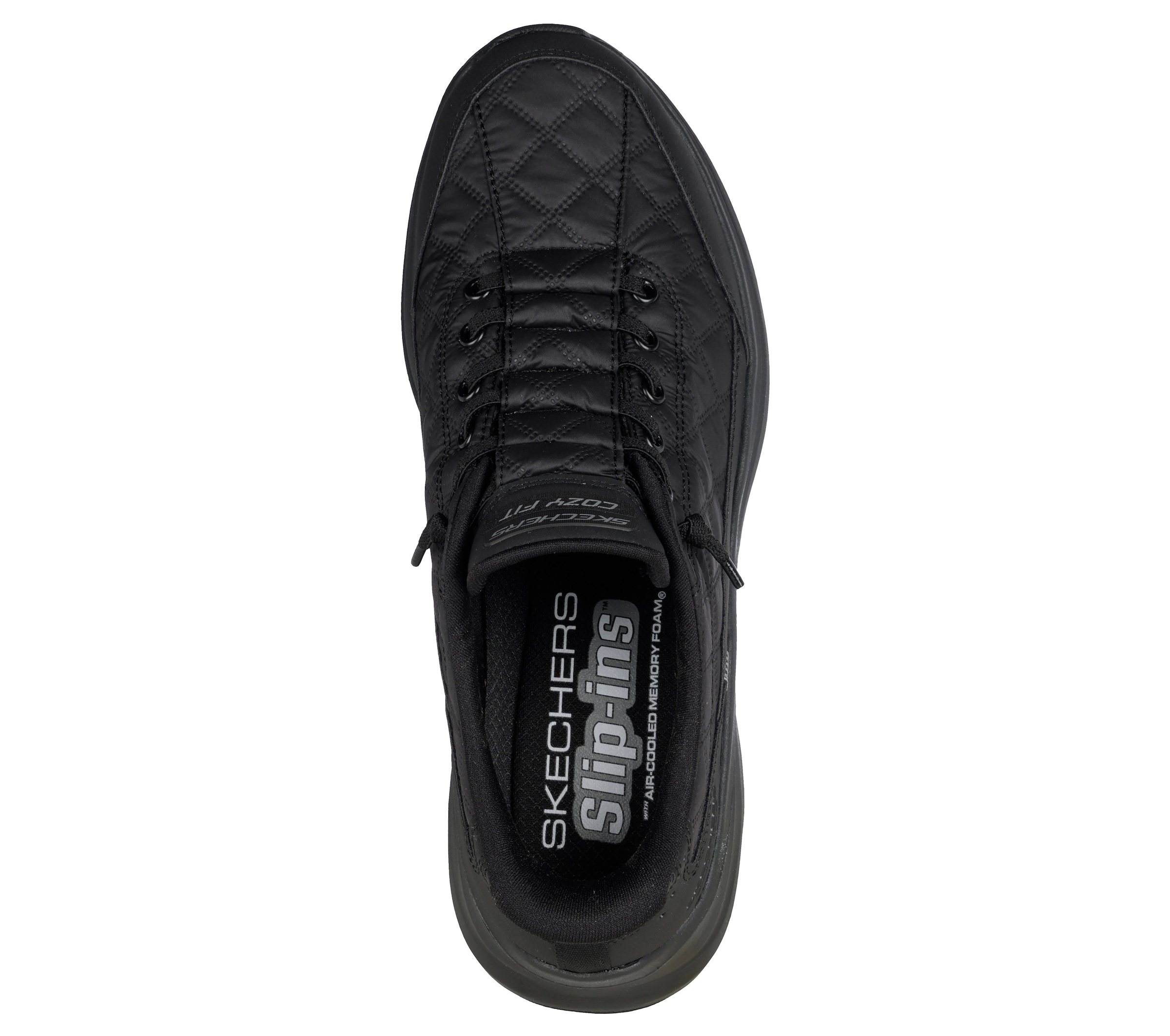Skechers Slip-On Sneaker »CONTOUR FOAM«  Slipper, Schnürschuh in veganer Verarbeitung, Cozy Fit™-Komfort