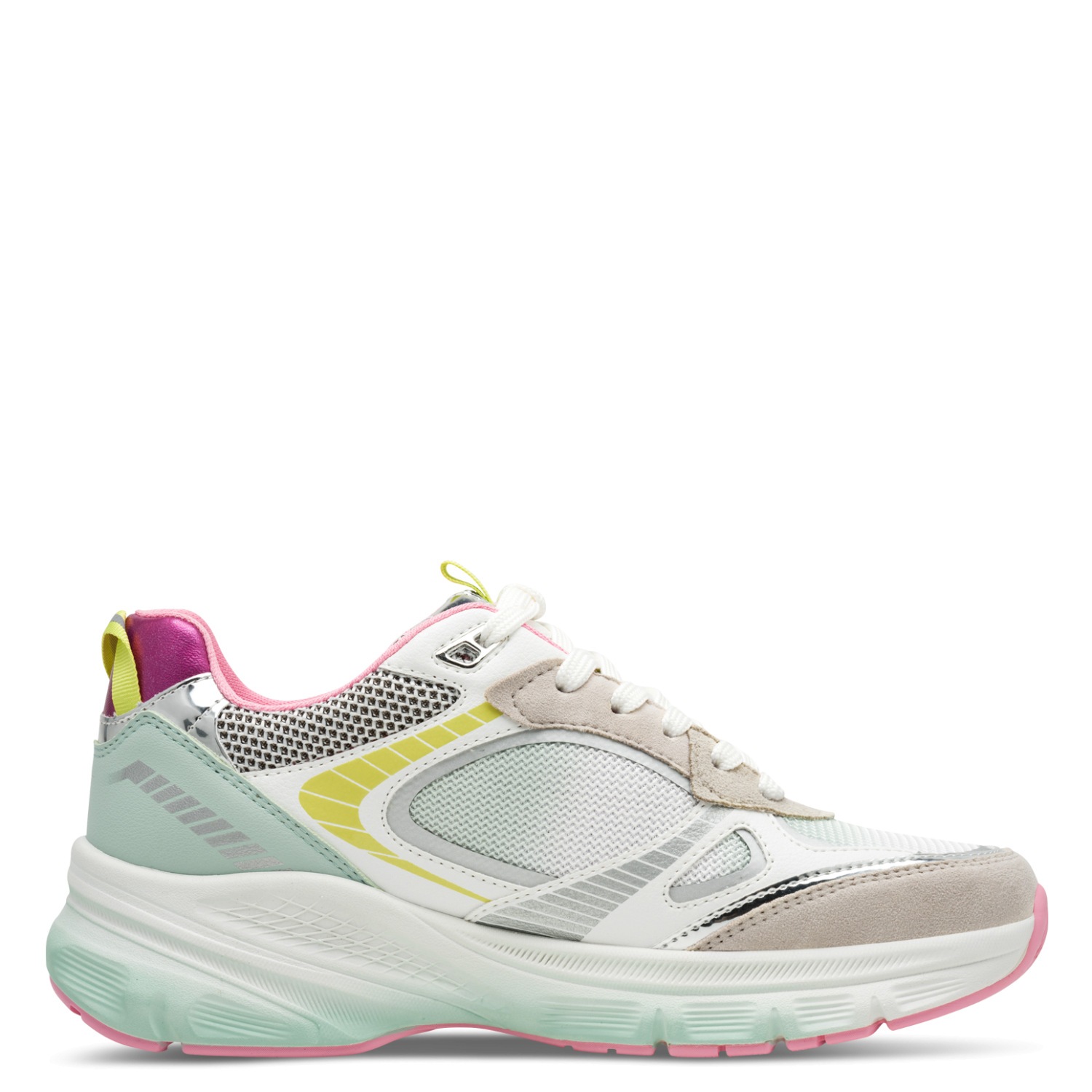 Tamaris Platform Sneaker Turquoise Size 39 3