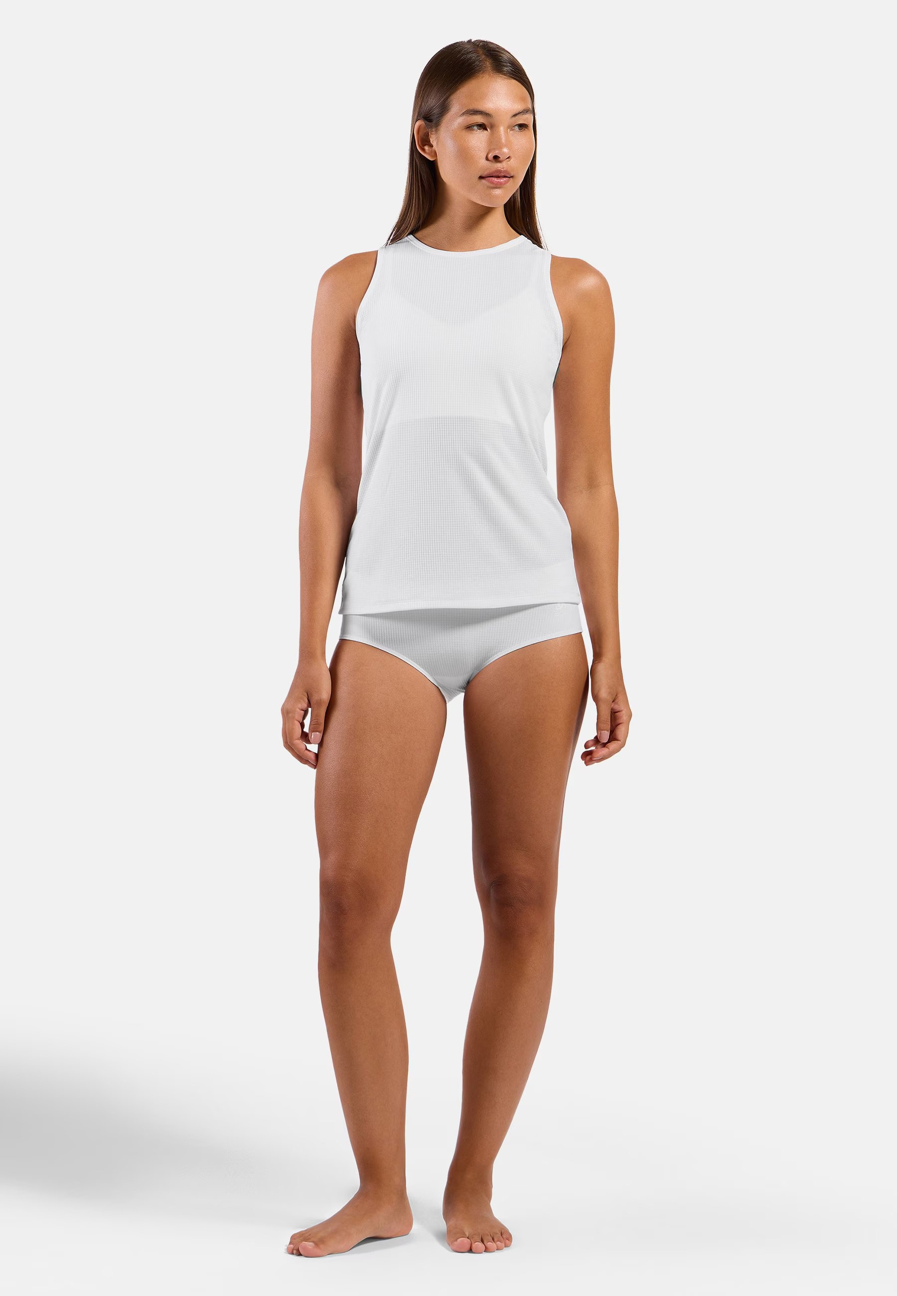 Odlo Funktionstop »BL TOP crew neck singlet-ACTIVE LIGHT« mit Rundhalsausschnitt, in normaler Länge, atmungsaktiv